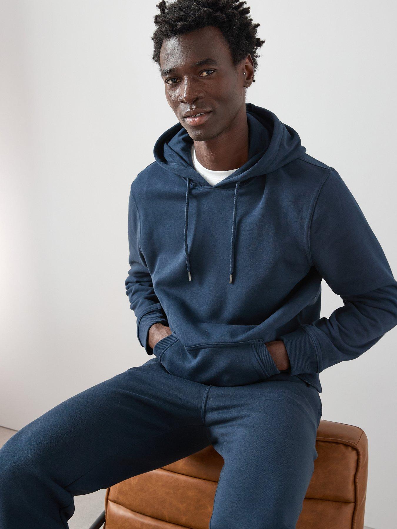 Image 4 of 6 of The Very Collection Essential Regular Fit Joggers - Navy