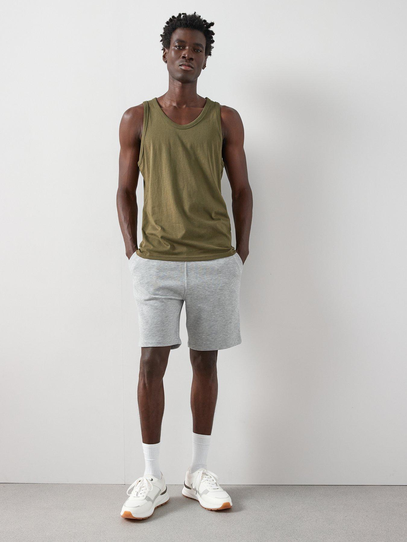 Image 7 of 7 of Very Man Jogger Shorts - Grey Marl
