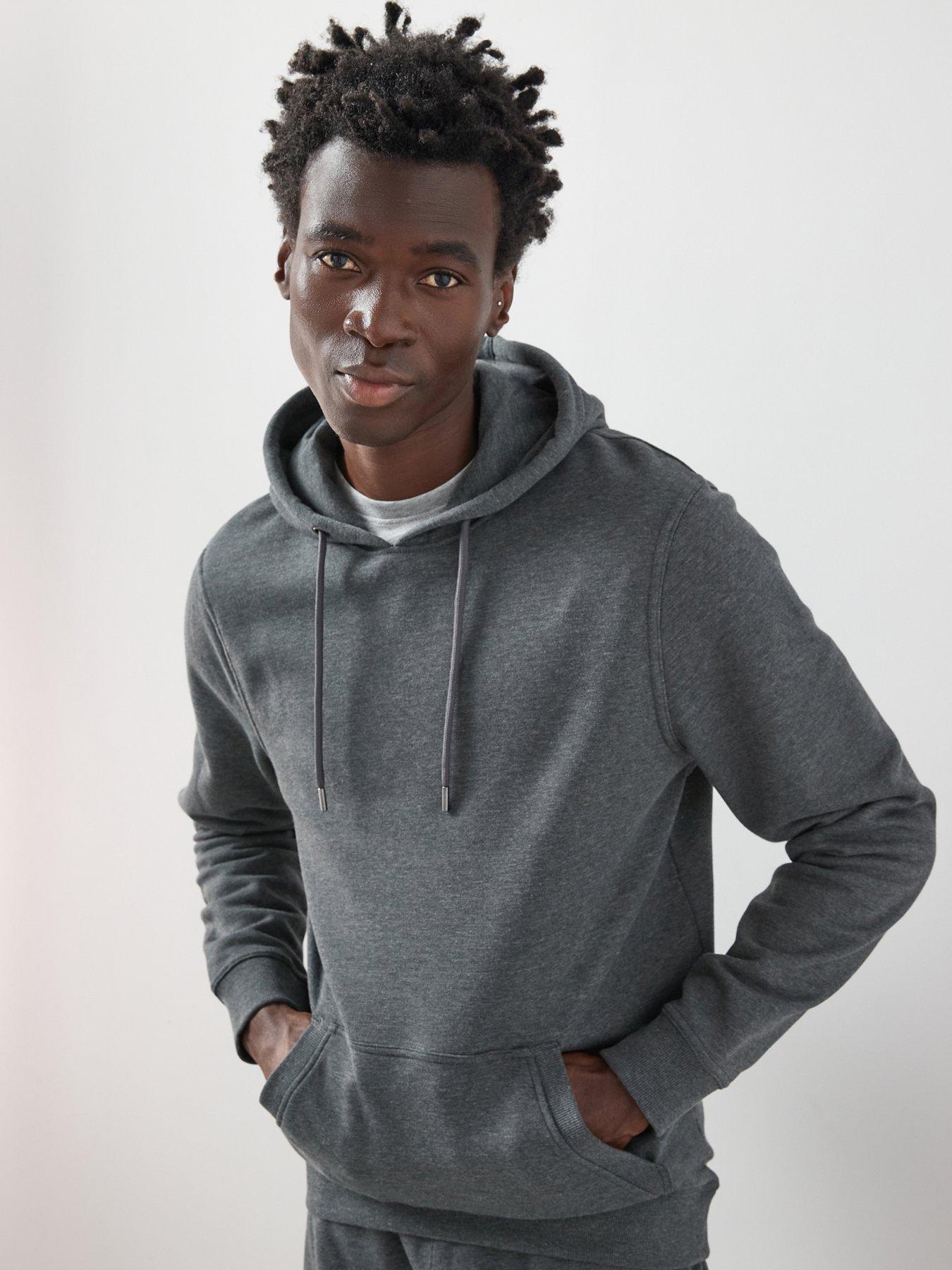 Image 1 of 6 of The Very Collection Overhead Hoody - Charcoal