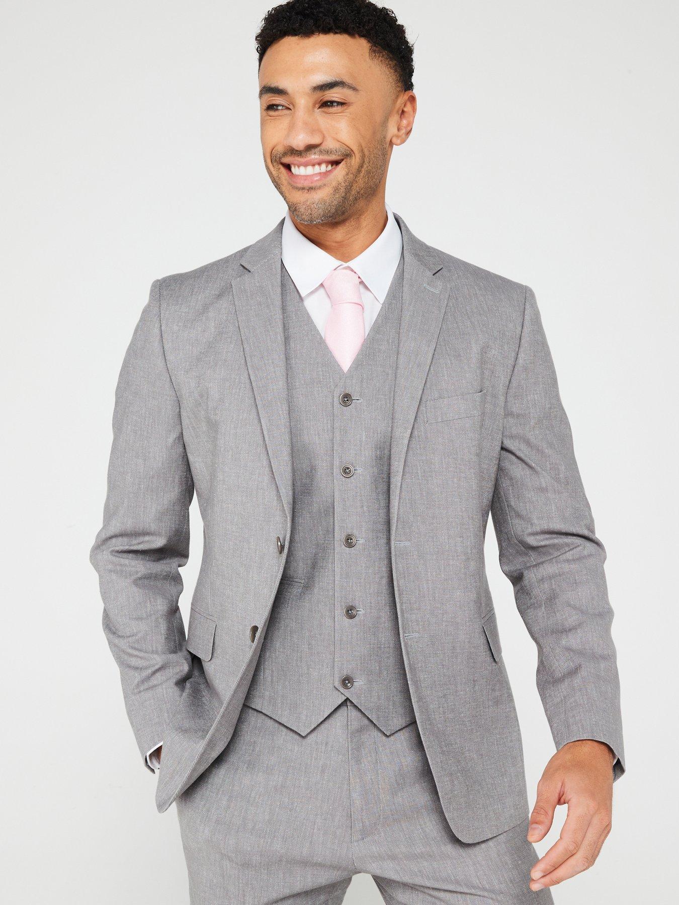 very-man-textured-suit-jacket-grey