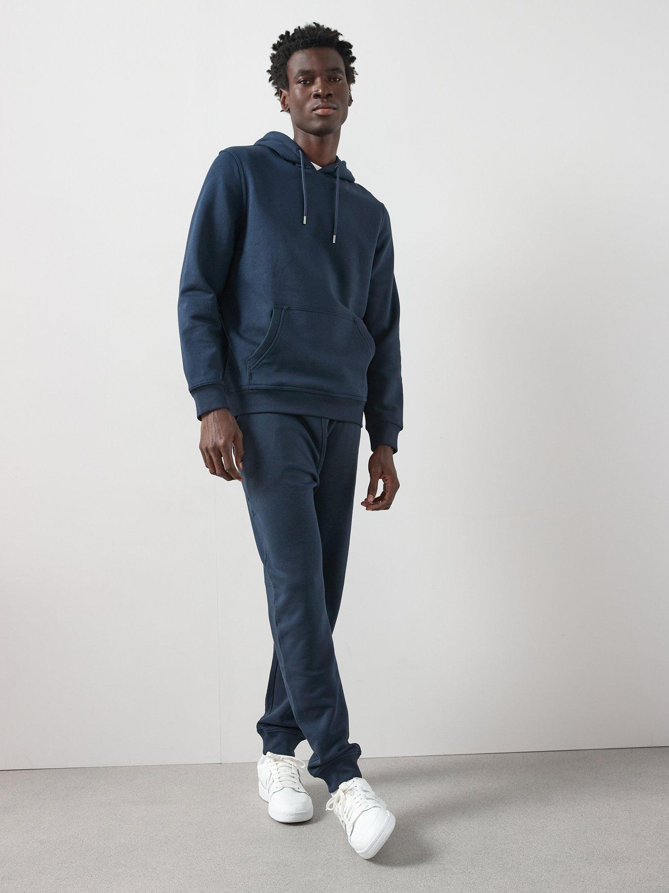 Image 1 of 6 of The Very Collection Overhead Hoody Tracksuit - Navy