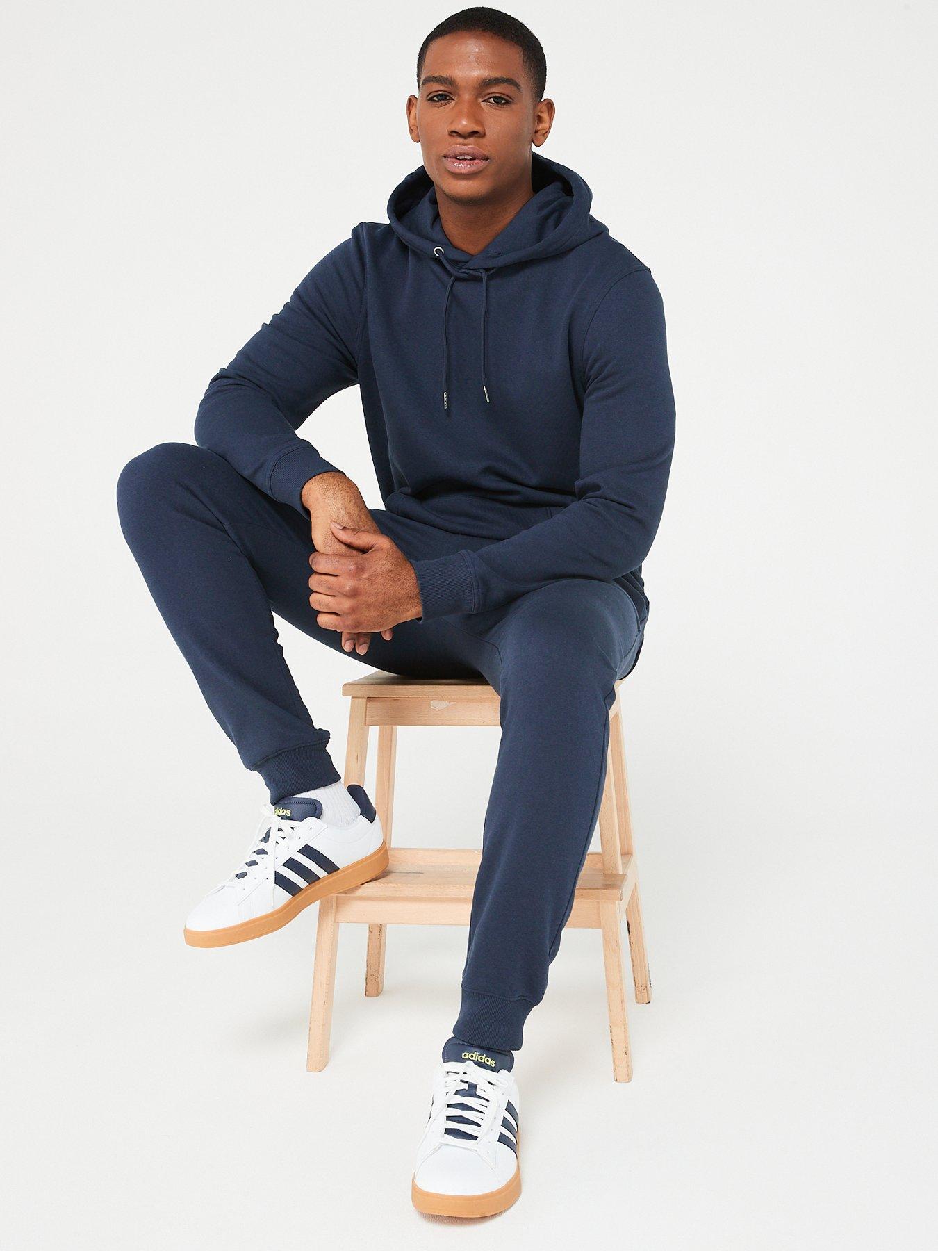 the-very-collection-cotton-blend-overhead-hoody-tracksuit-navyoutfit