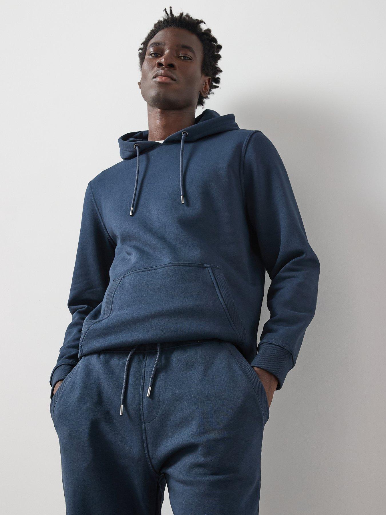Image 6 of 6 of The Very Collection Overhead Hoody Tracksuit - Navy