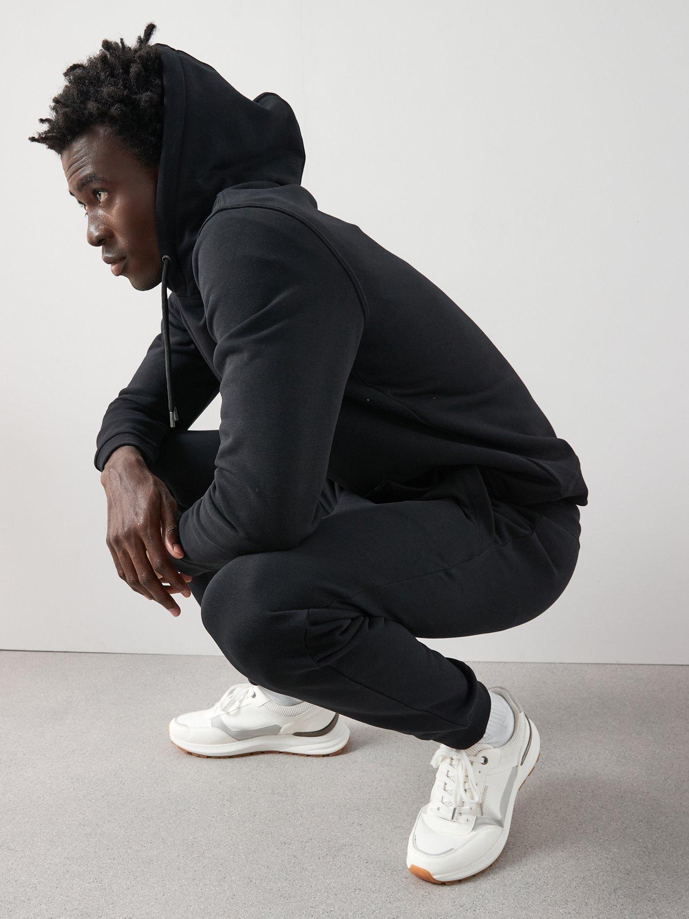 Image 4 of 6 of The Very Collection Overhead Hoody Tracksuit - Black