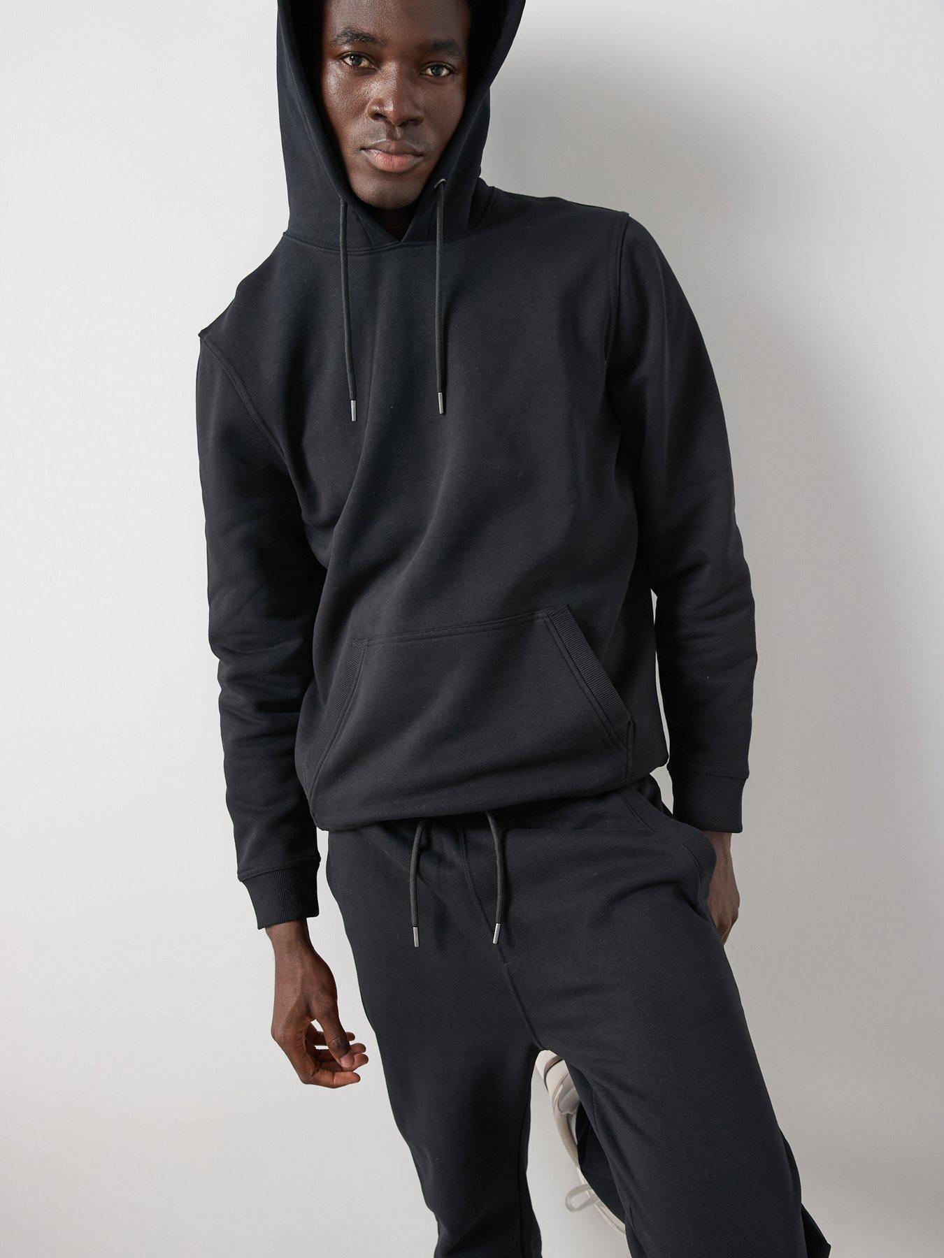 Image 5 of 6 of The Very Collection Overhead Hoody Tracksuit - Black