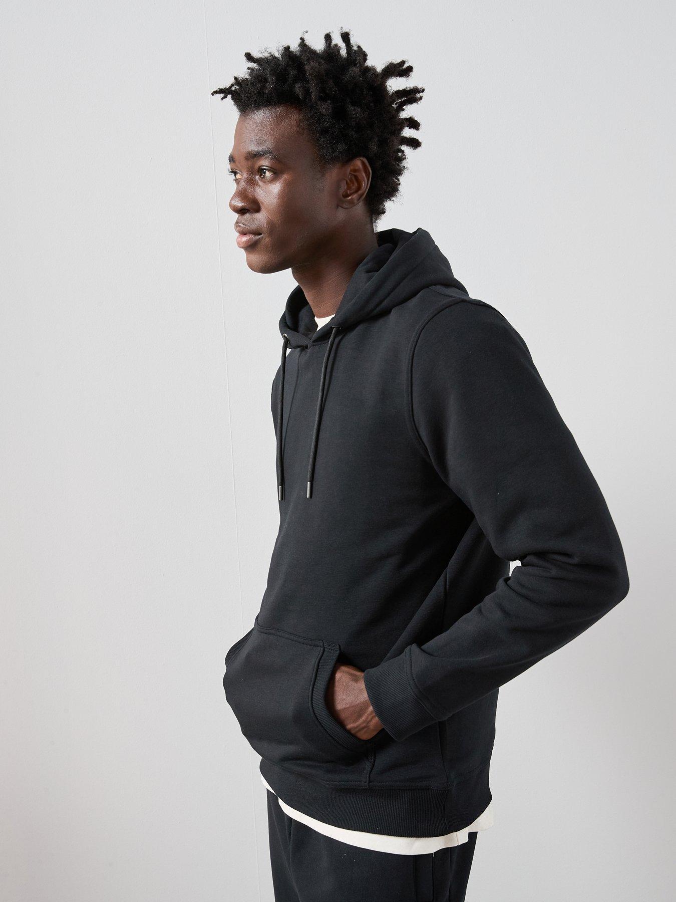 Image 4 of 7 of The Very Collection Essentials Overhead&nbsp;Hoodie - Black