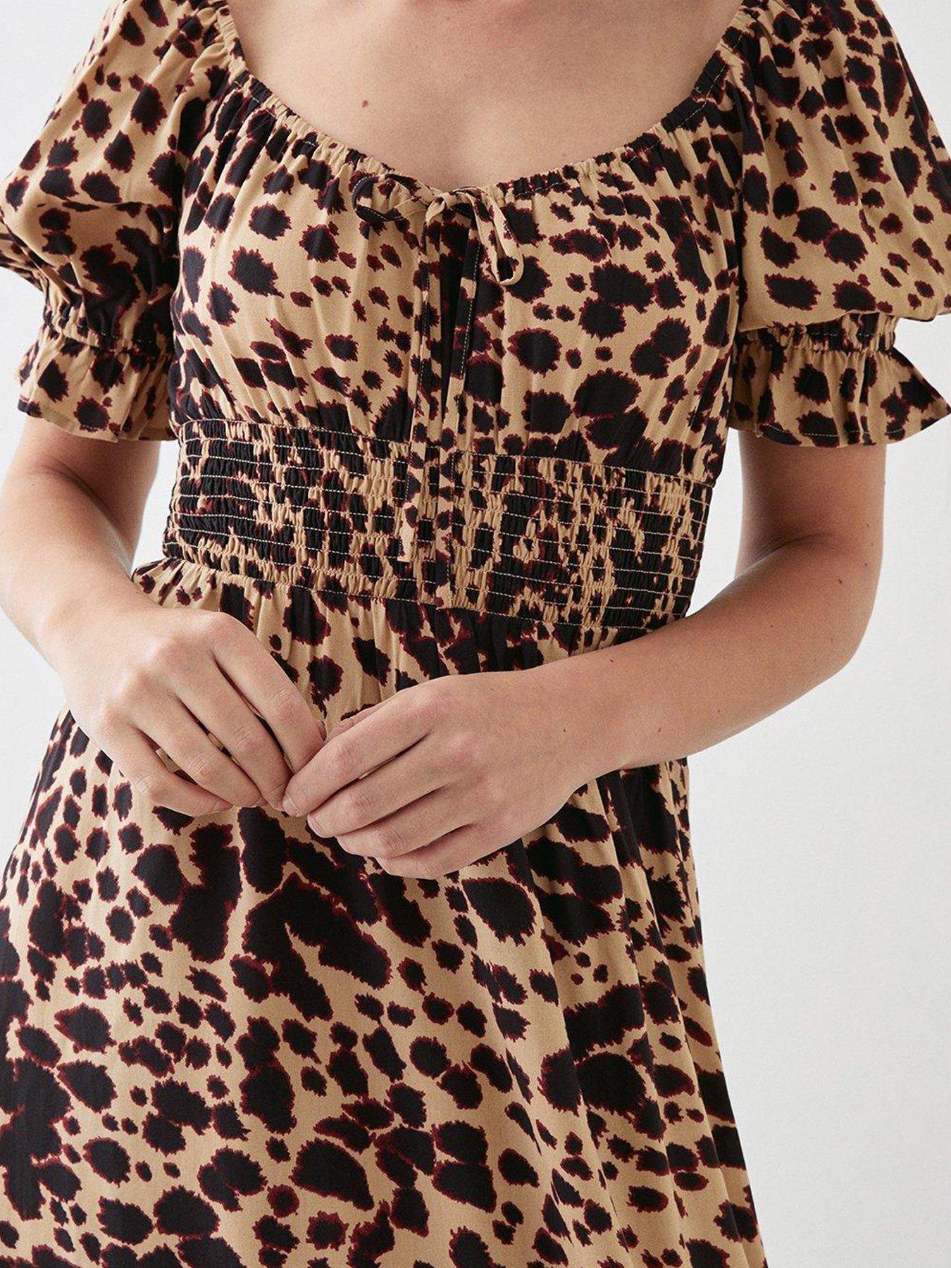 Animal print outlet dress dorothy perkins