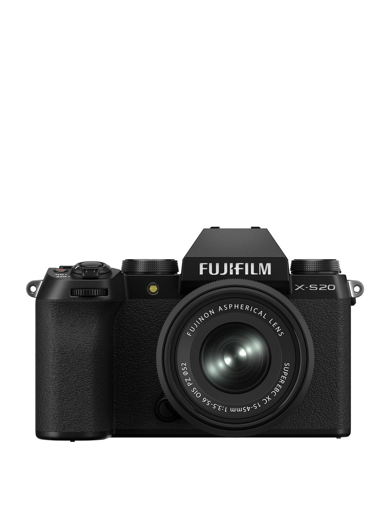 undefined X-S20 Mirrorless Digital Camera with XC15-45mm F3.5-5.6 OIS PZ Lens - Black