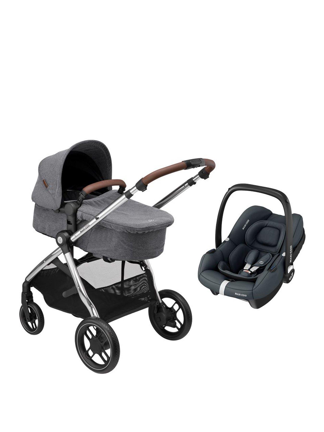 undefined Zelia Luxe Cabriofix i-Size Travel System - Twillic Grey