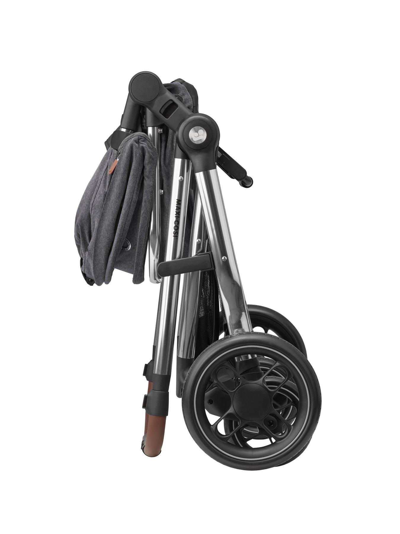 Image 5 of 8 of Maxi-Cosi Zelia Luxe Cabriofix i-Size Travel System - Twillic Grey