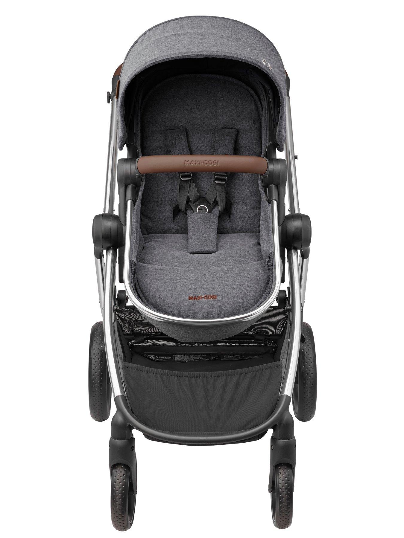 Image 6 of 8 of Maxi-Cosi Zelia Luxe Cabriofix i-Size Travel System - Twillic Grey
