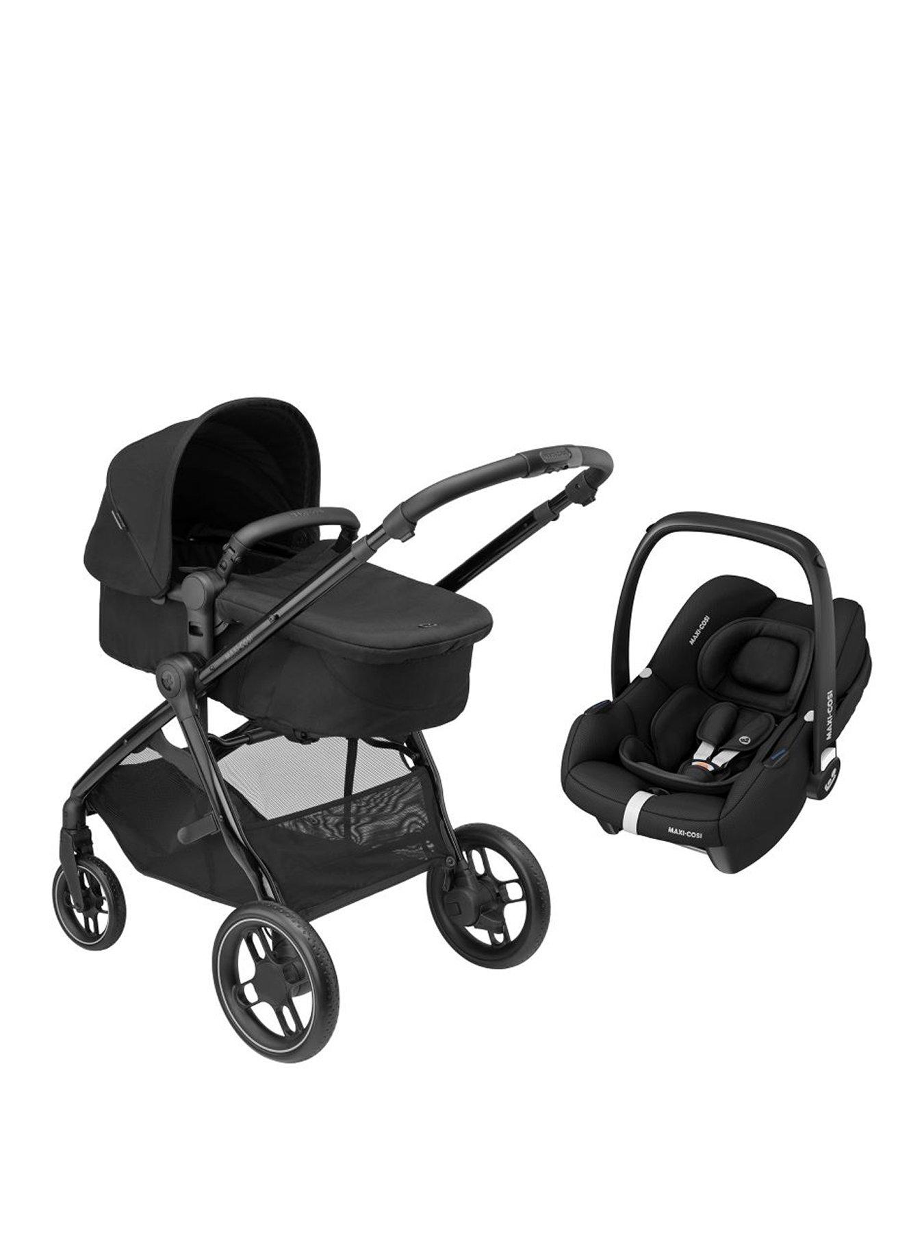 undefined Zelia Luxe Cabriofix i-Size Travel System - Twillic Black