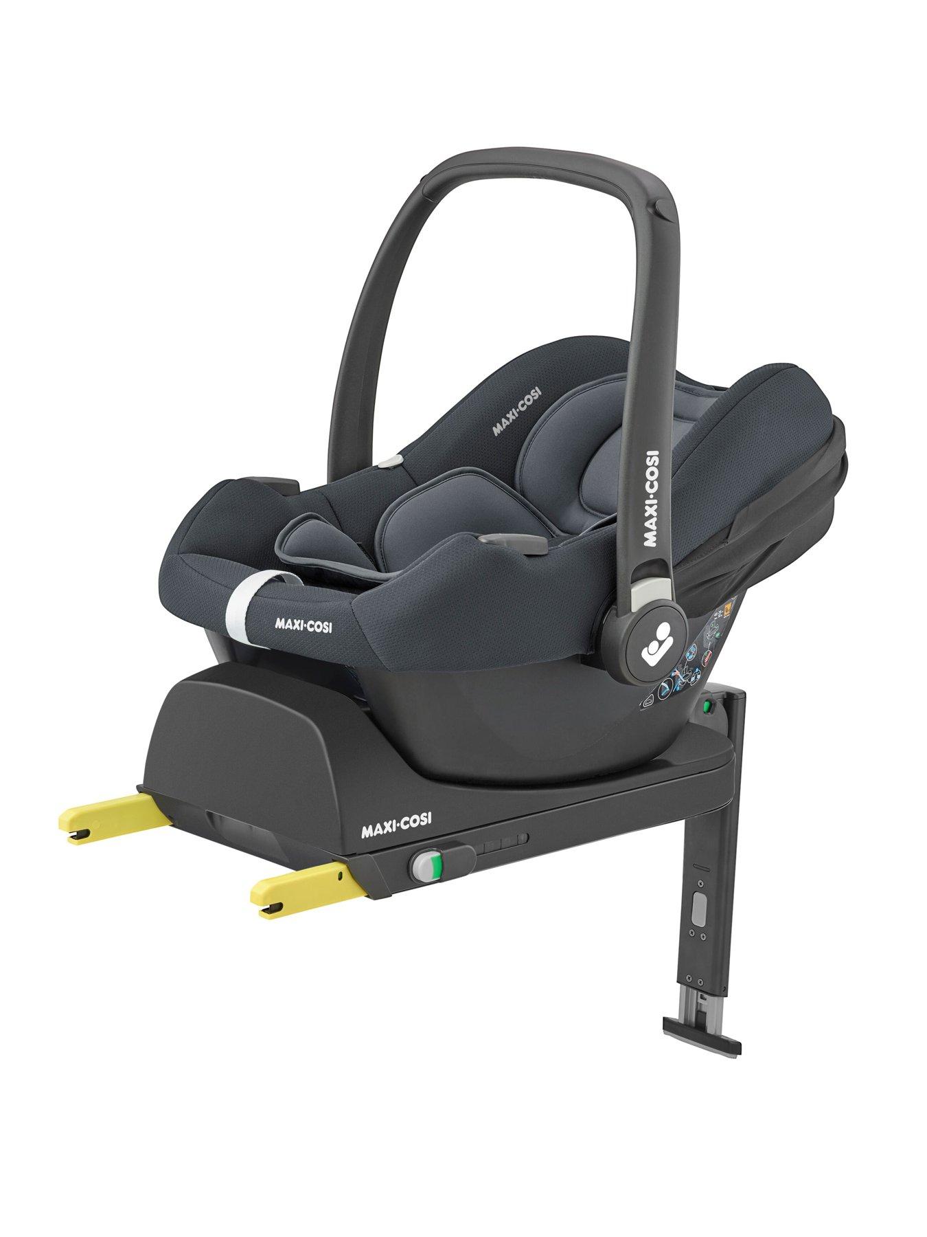 Image 7 of 8 of Maxi-Cosi Zelia Luxe Cabriofix i-Size &amp; Base Travel System - Twillic Grey