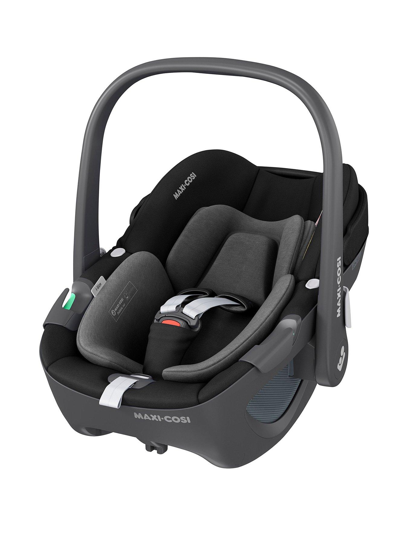 Image of Maxi-Cosi Pebble 360 i-Size Car Seat - Essential Black