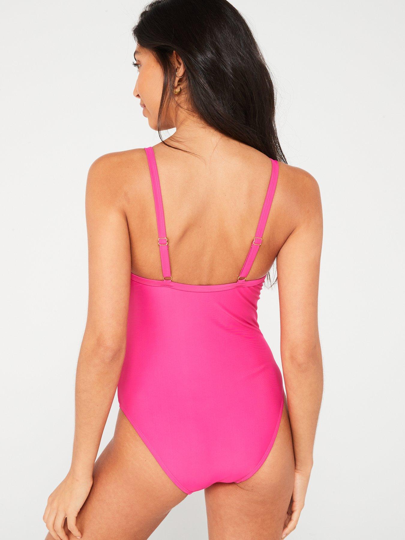 everyday-square-neck-swimsuit-pinkstillFront