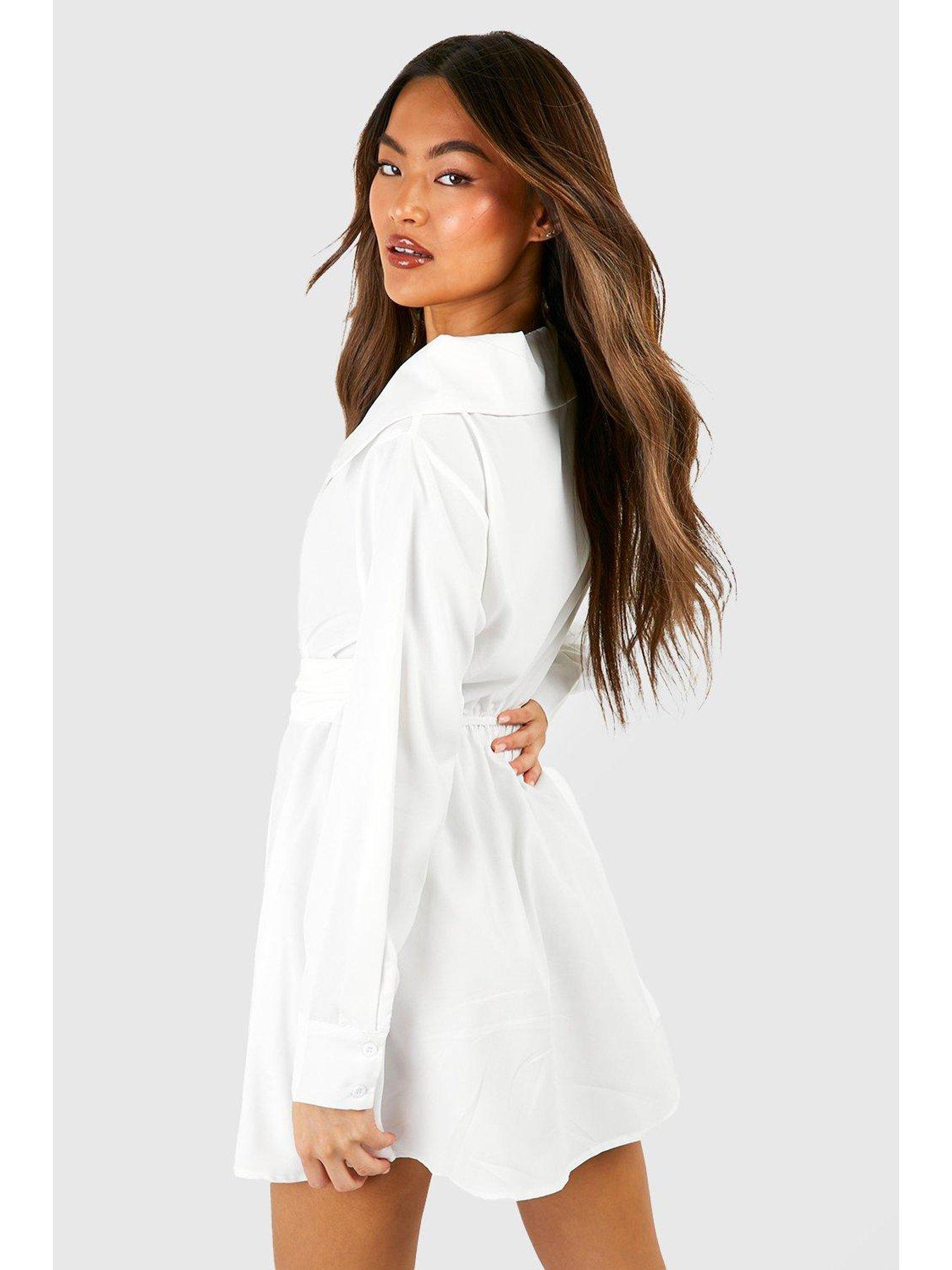 boohoo-poplin-asymmetric-belted-shirt-dress-whitestillFront