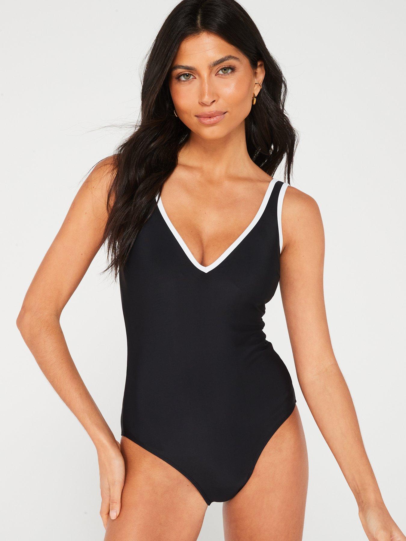 everyday-shape-enhancing-contrast-detail-plunge-swimsuit-blackdetail