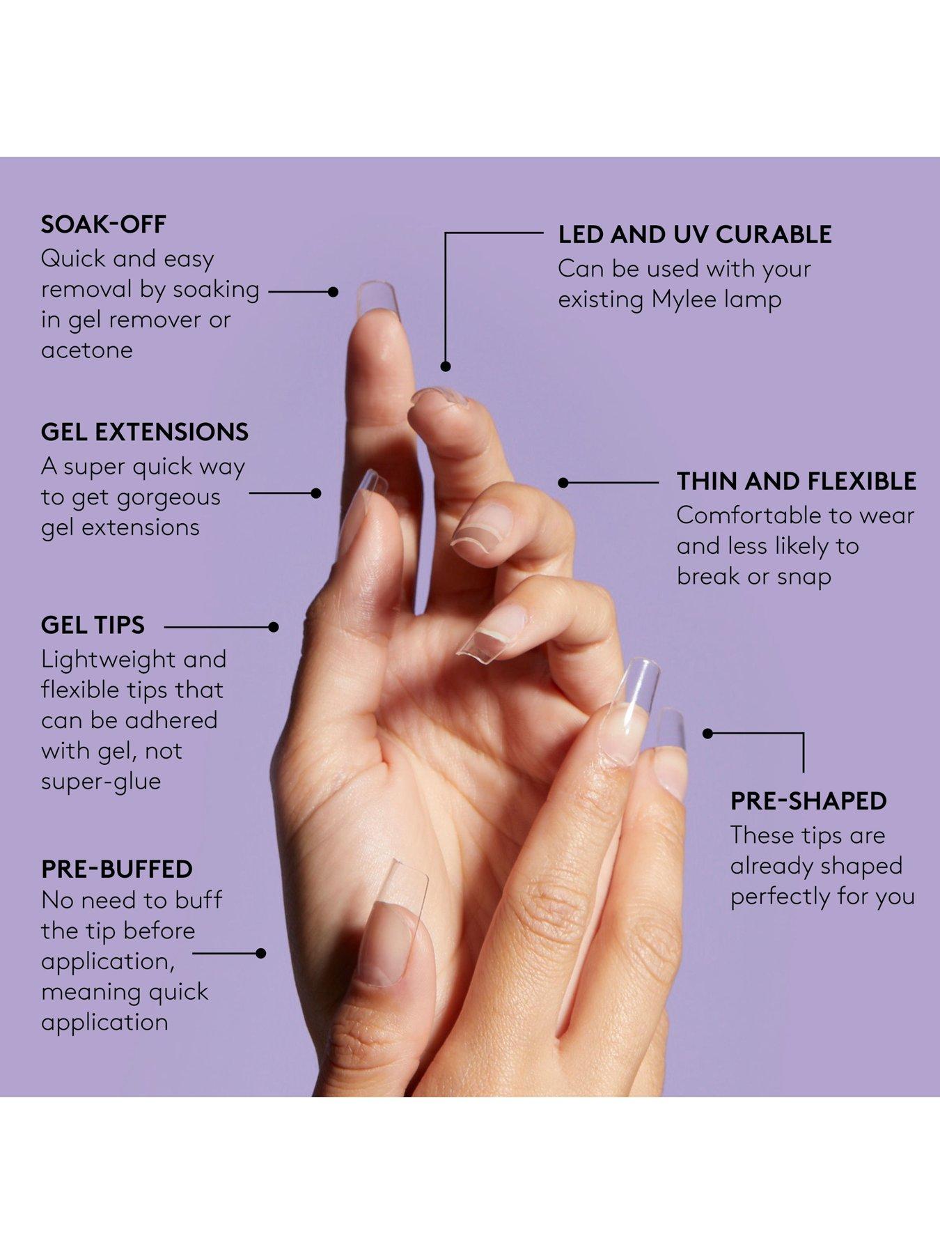 Image 3 of 7 of Mylee Fix N Flash Nail Extension Selection Kit