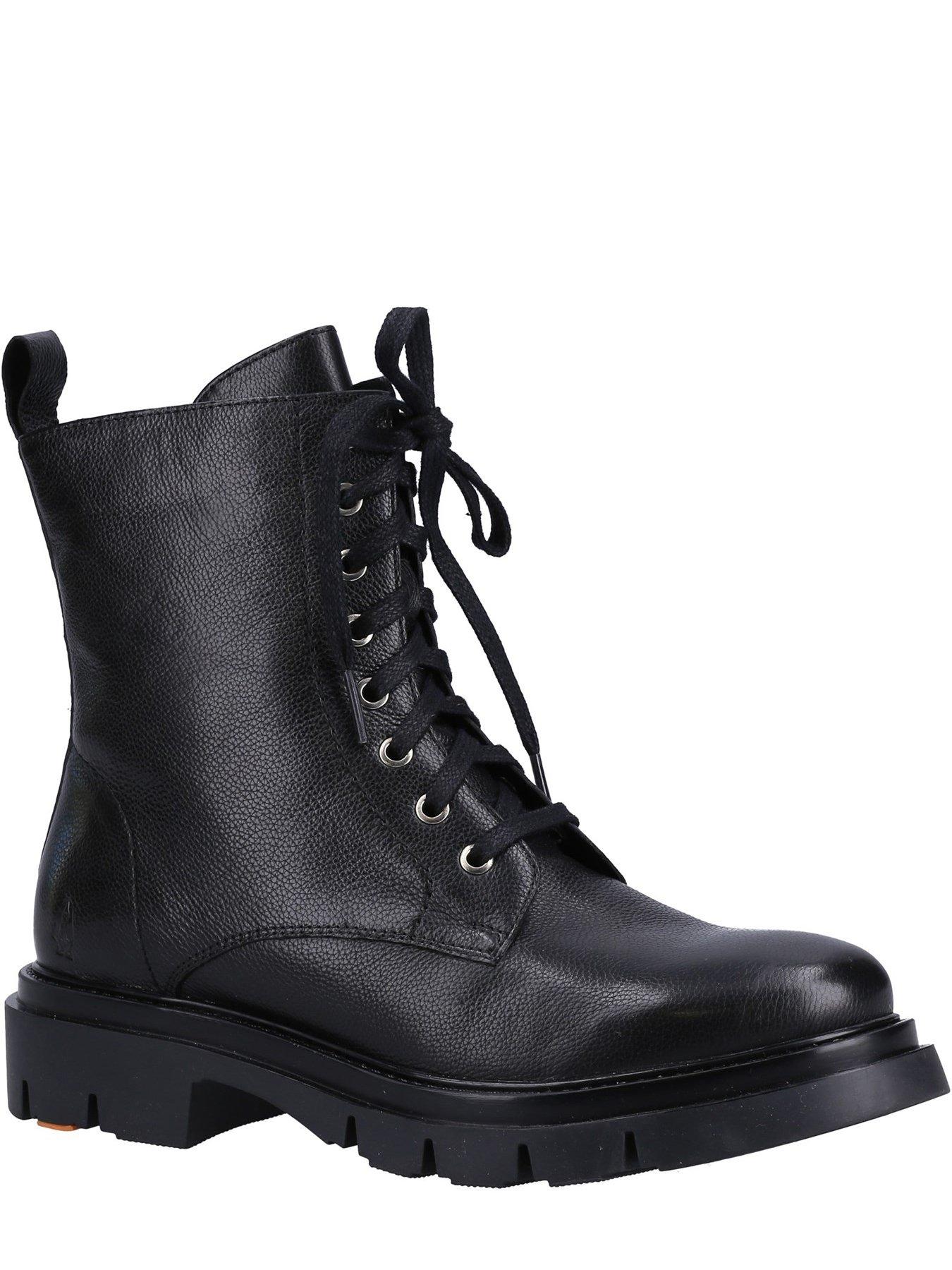 hush-puppies-rhea-lace-up-ankle-boot-blackstillFront