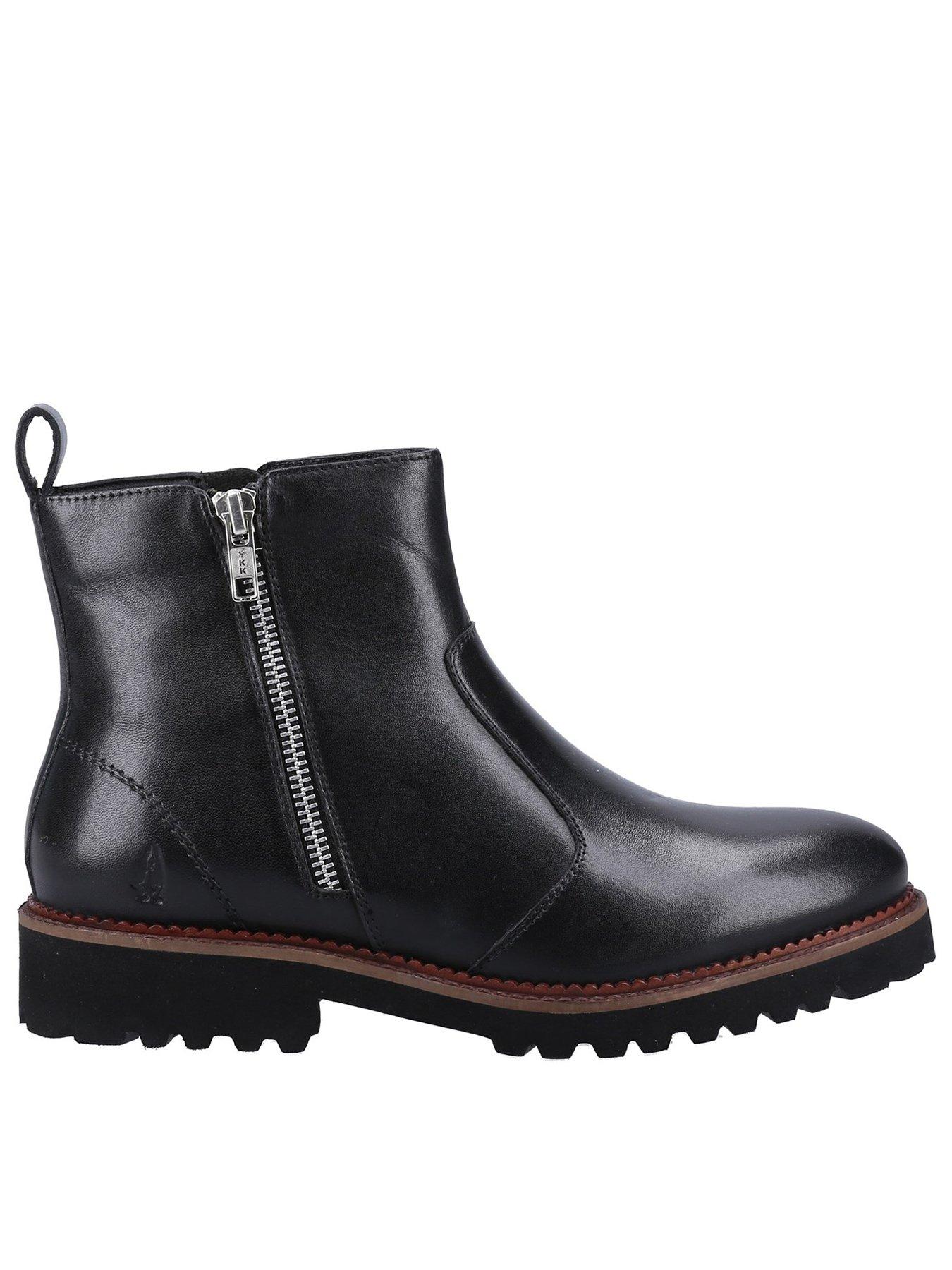 hush-puppies-grace-zip-ankle-boot-blackfront