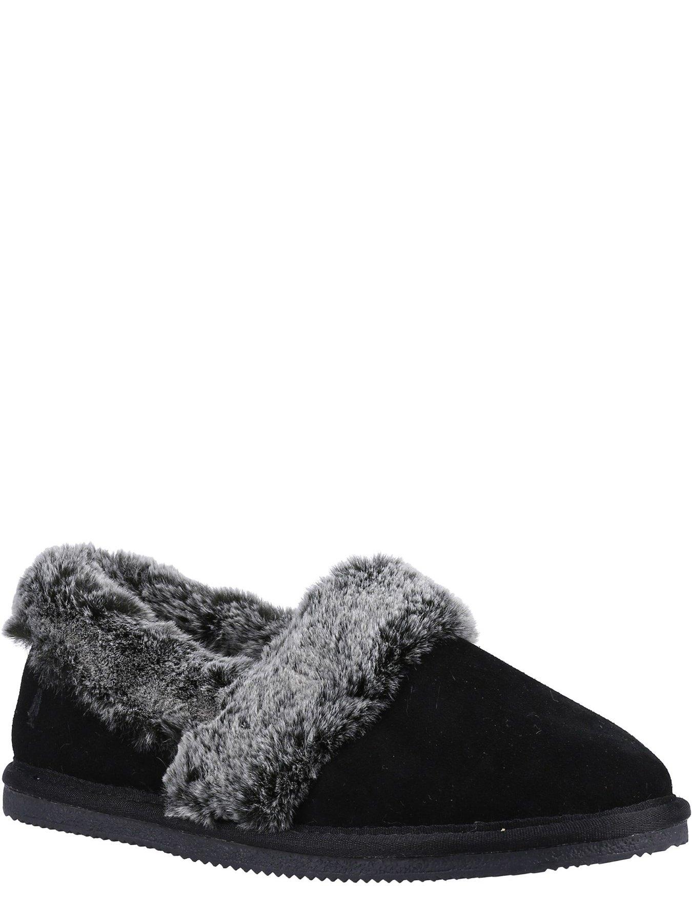 Image 2 of 4 of Hush Puppies Ariel Slippers - Black