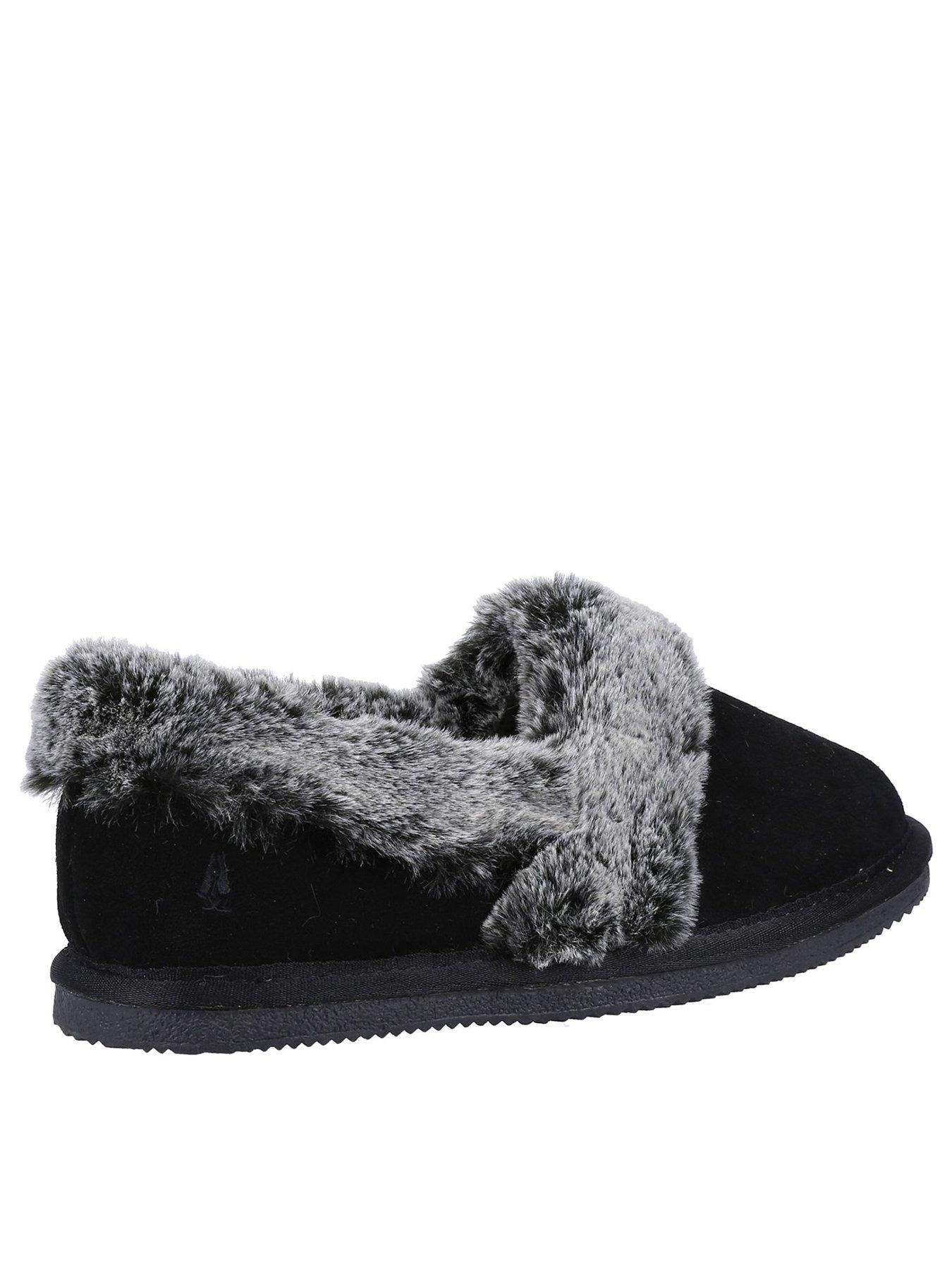 Image 3 of 4 of Hush Puppies Ariel Slippers - Black