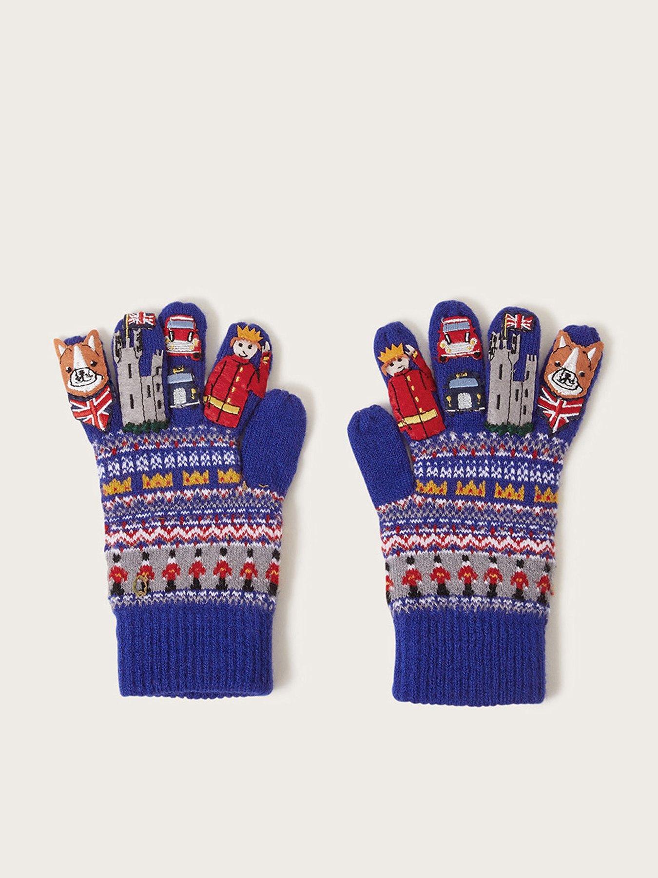 Novelty fingerless shop gloves