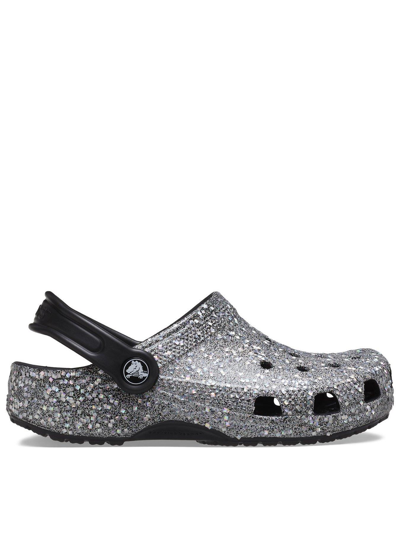 Crocs Kids Classic Clog Glitter Sandal Multi