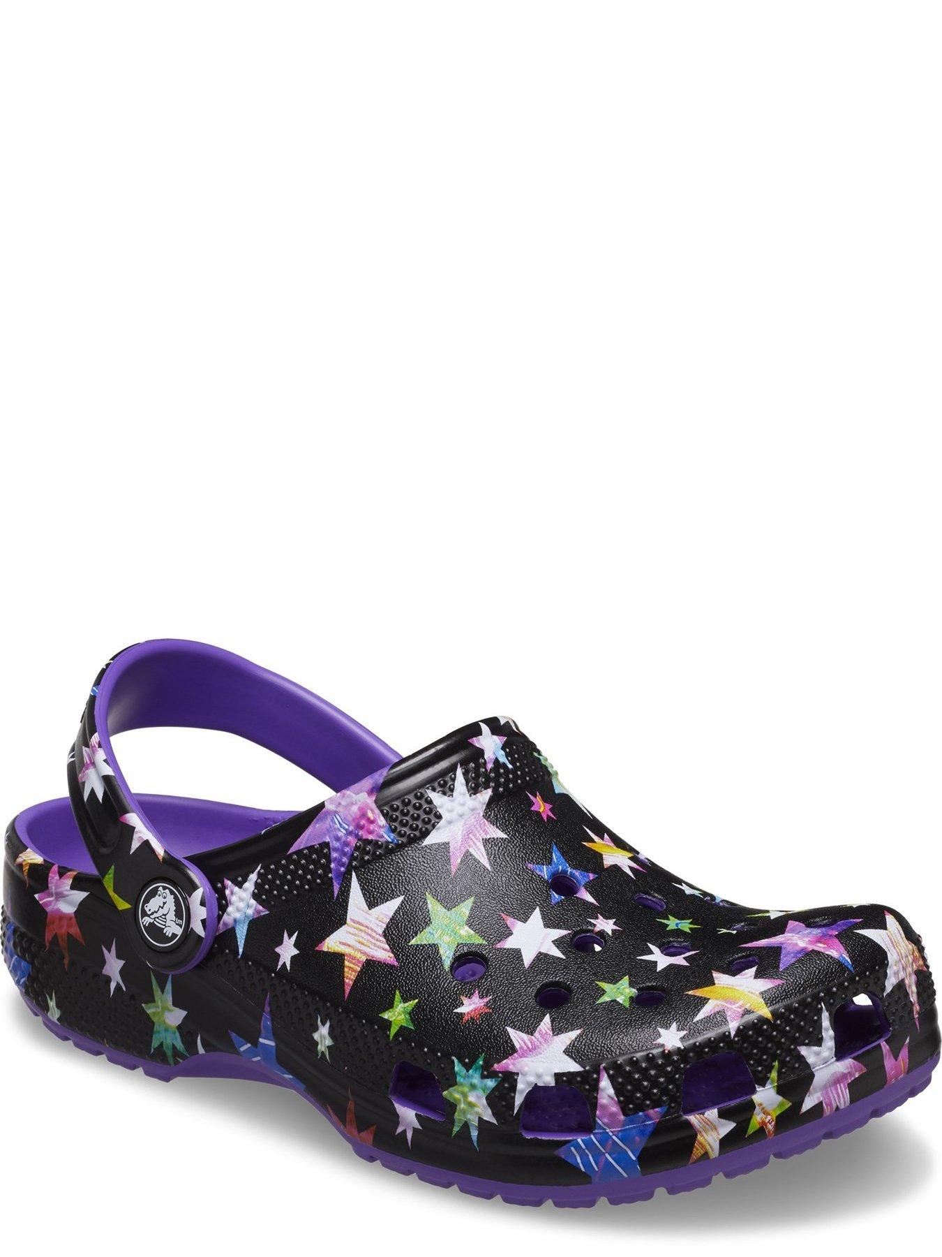 Kids crocs online purple