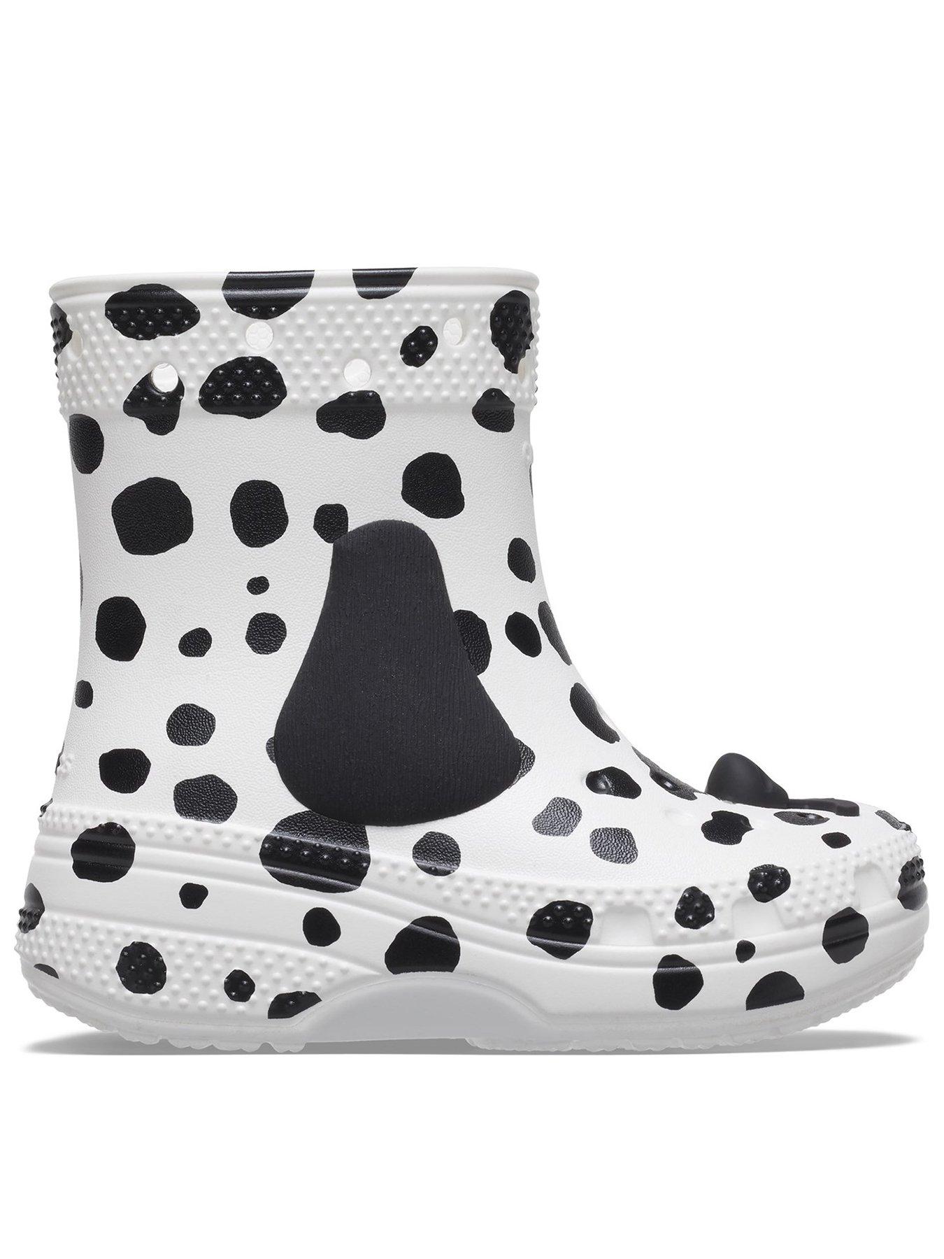 Image 1 of 5 of Crocs Crocs Kids Classic Graphic Boot Sandal - White