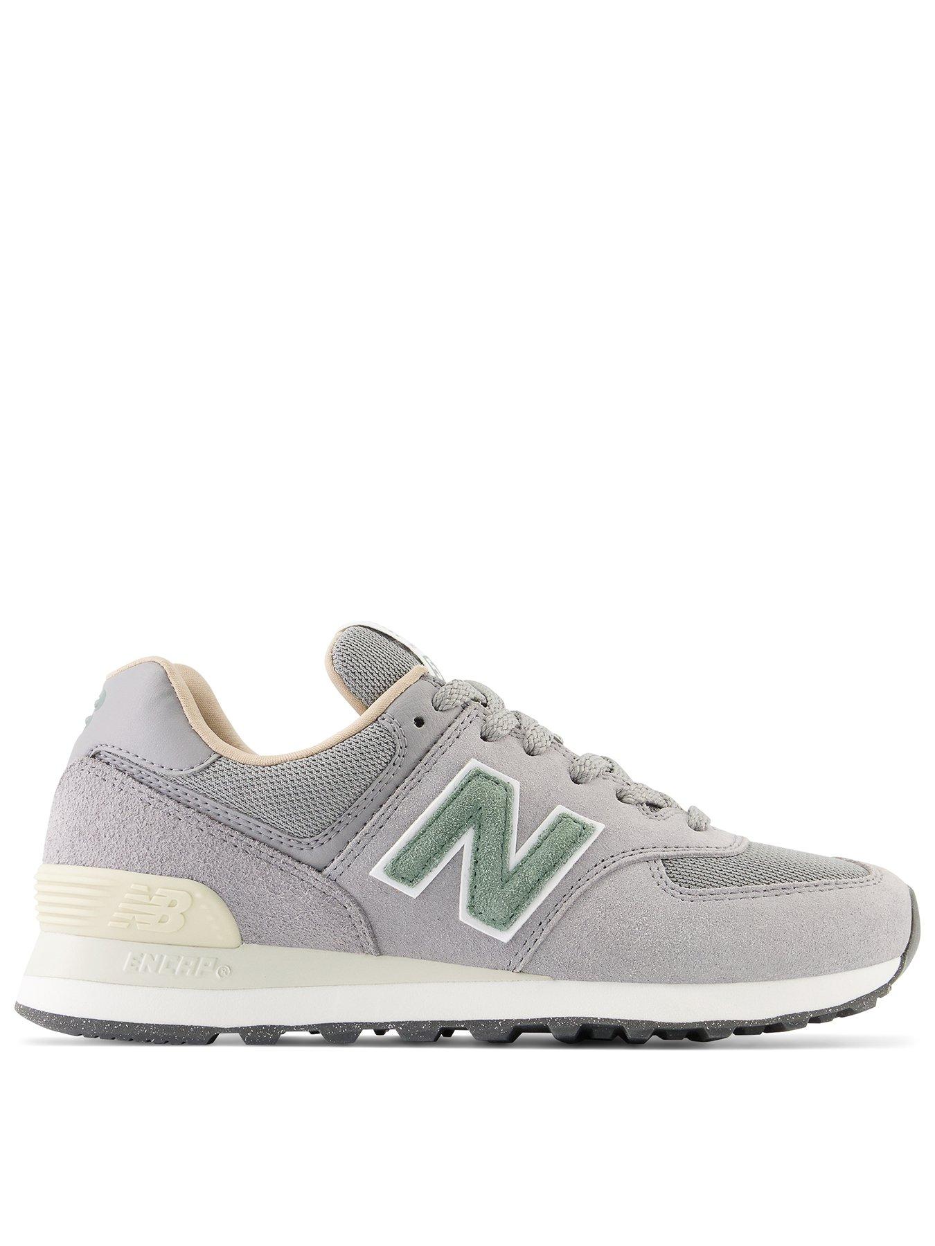 New balance 574 pink cheap and green