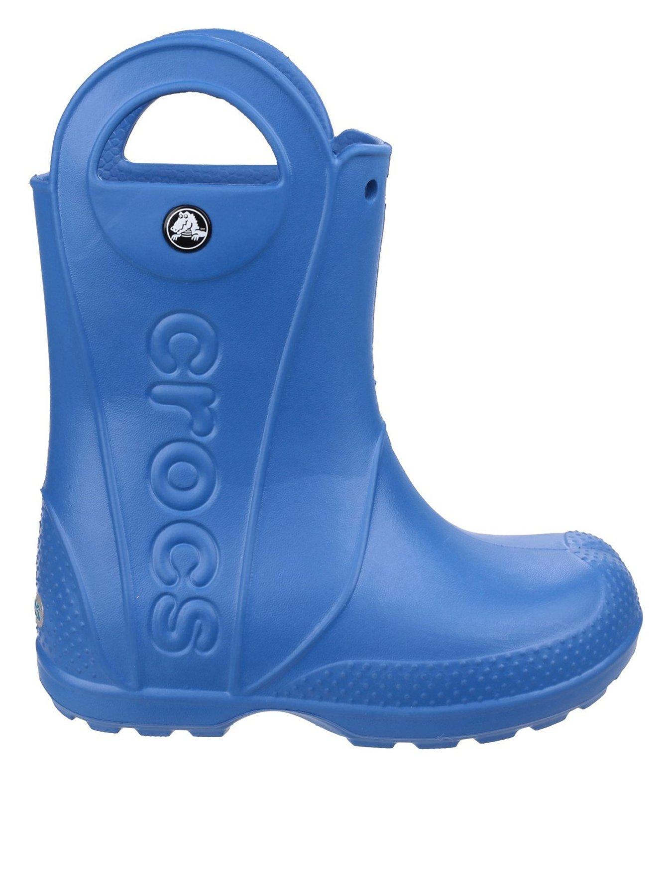 Image 1 of 5 of Crocs Handle It Rain Boots - Blue