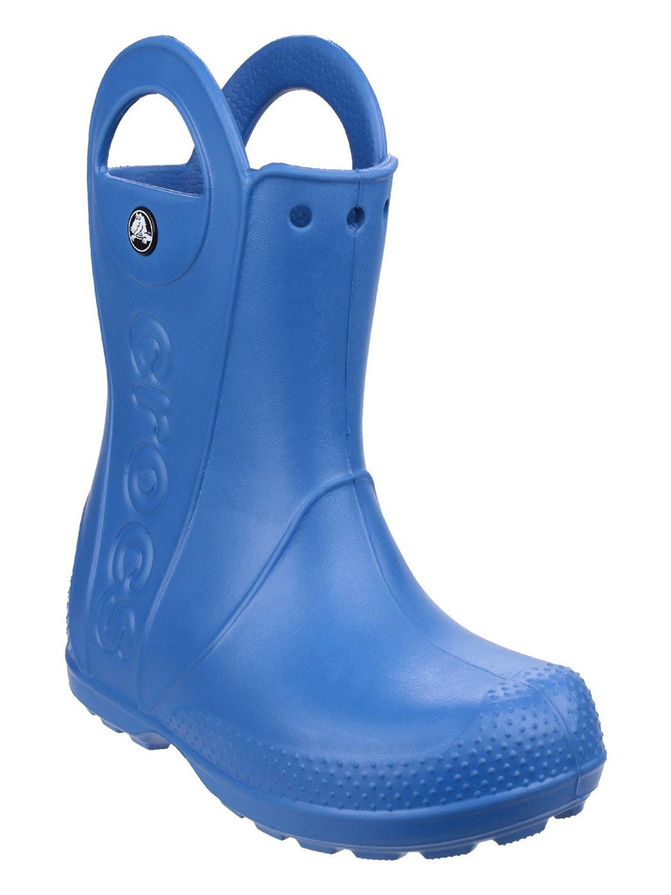 Image 2 of 5 of Crocs Handle It Rain Boots - Blue