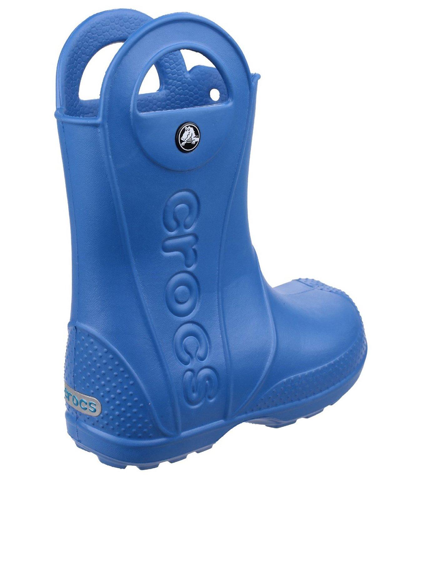 Image 3 of 5 of Crocs Handle It Rain Boots - Blue