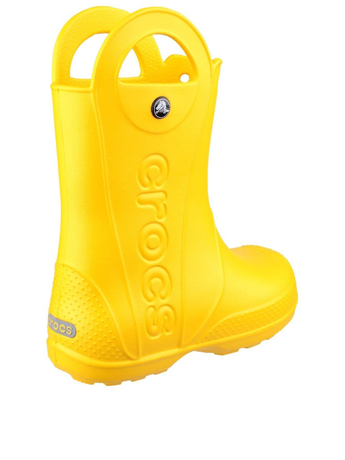 Image 3 of 5 of Crocs Handle It Rain Boots - Yellow