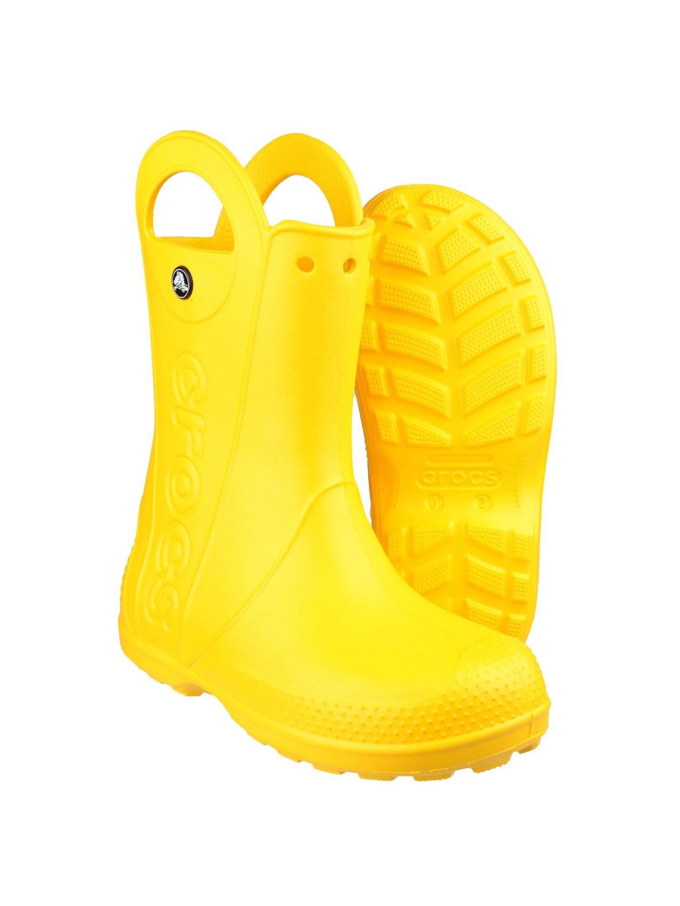 Image 5 of 5 of Crocs Handle It Rain Boots - Yellow