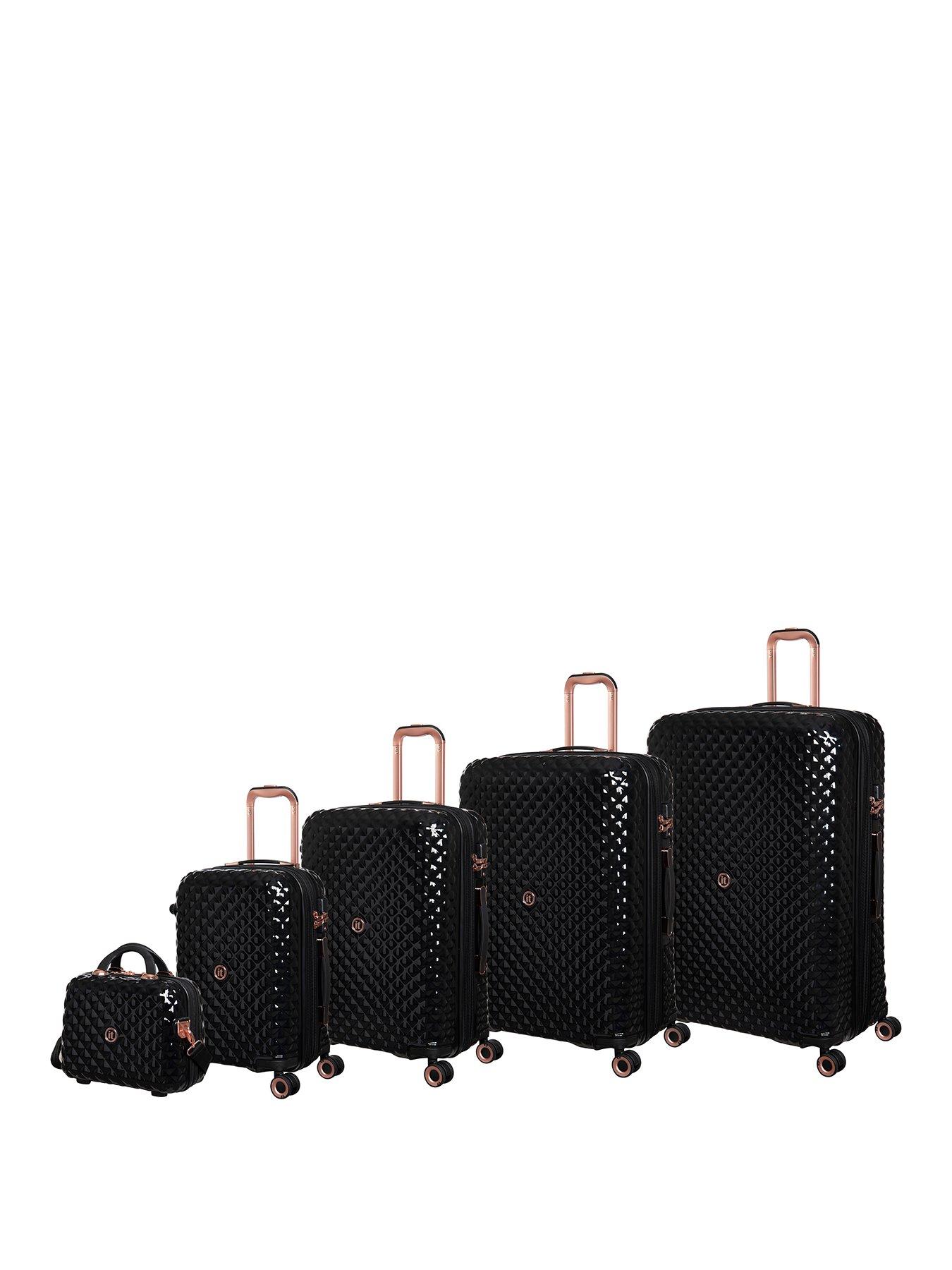 it Luggage  Glitzy - 5pc Set in Black