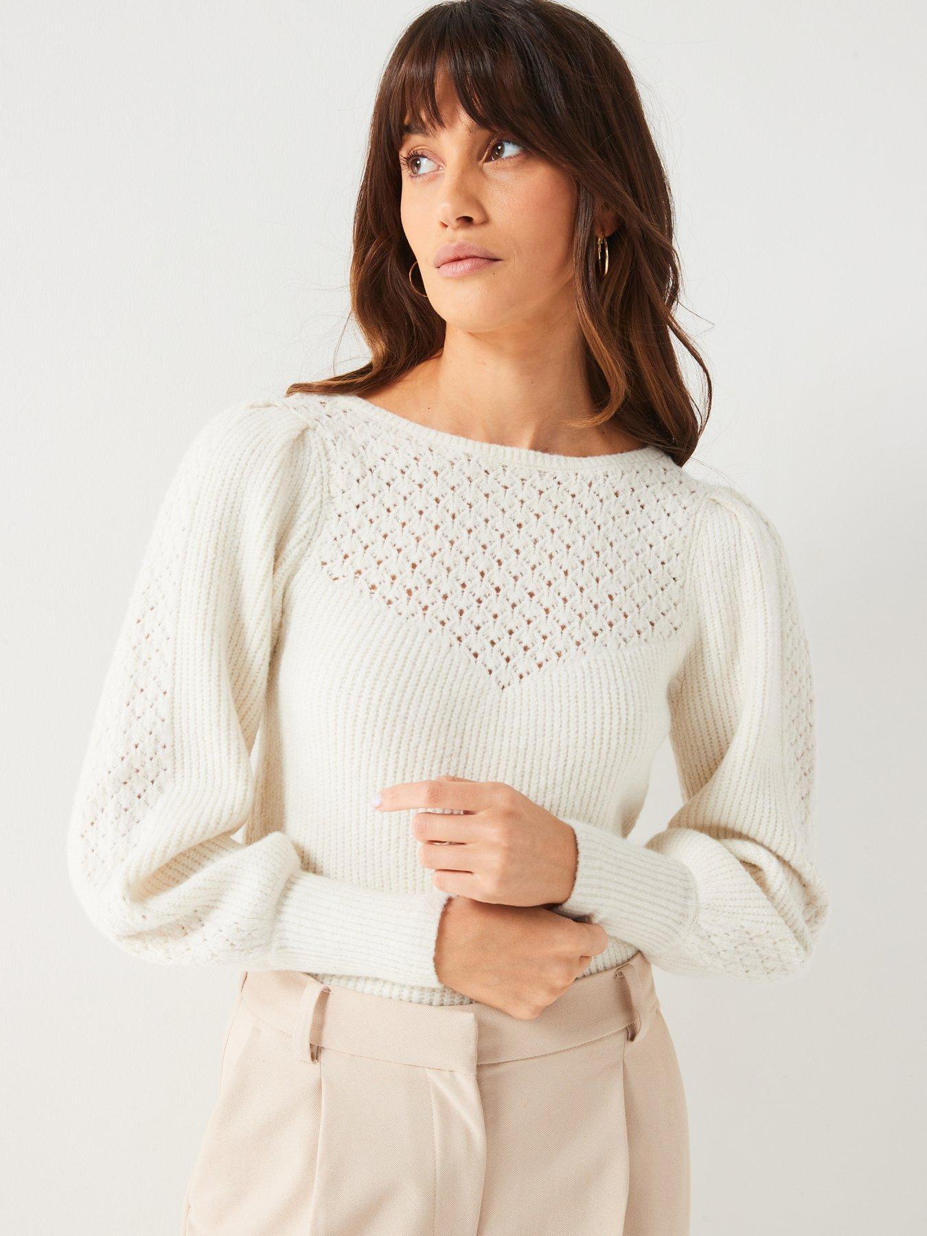 v-by-very-pointelle-detail-crew-neck-jumper-ivoryoutfit