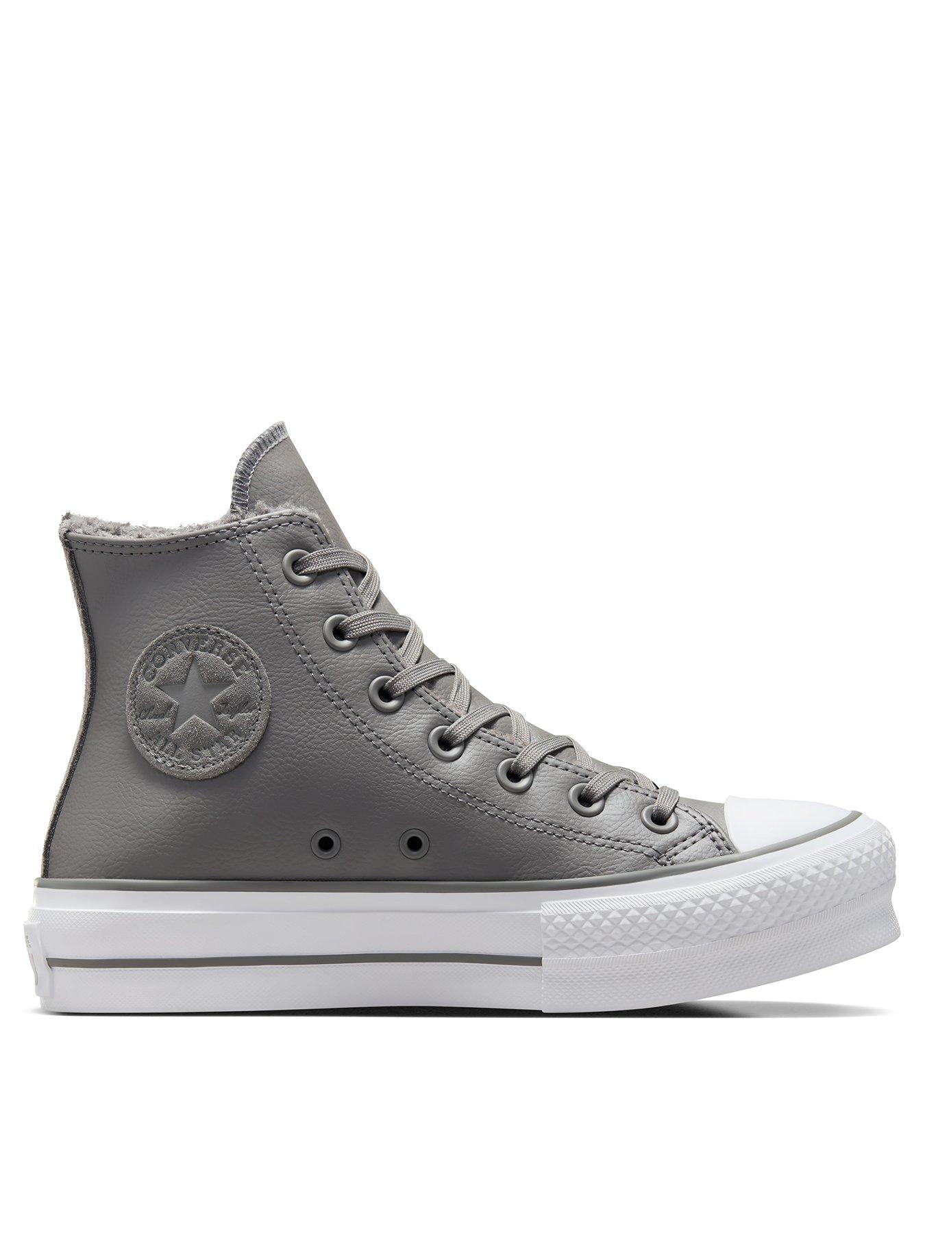 Converse Chuck Taylor All Star Lift Trainers Grey Very Ireland