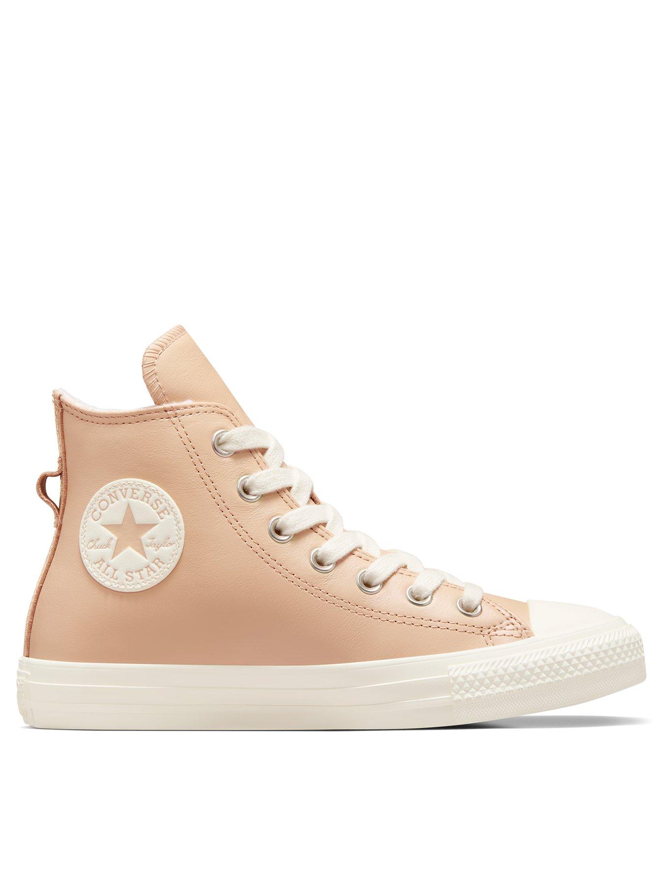 White leather hot sale converse ireland
