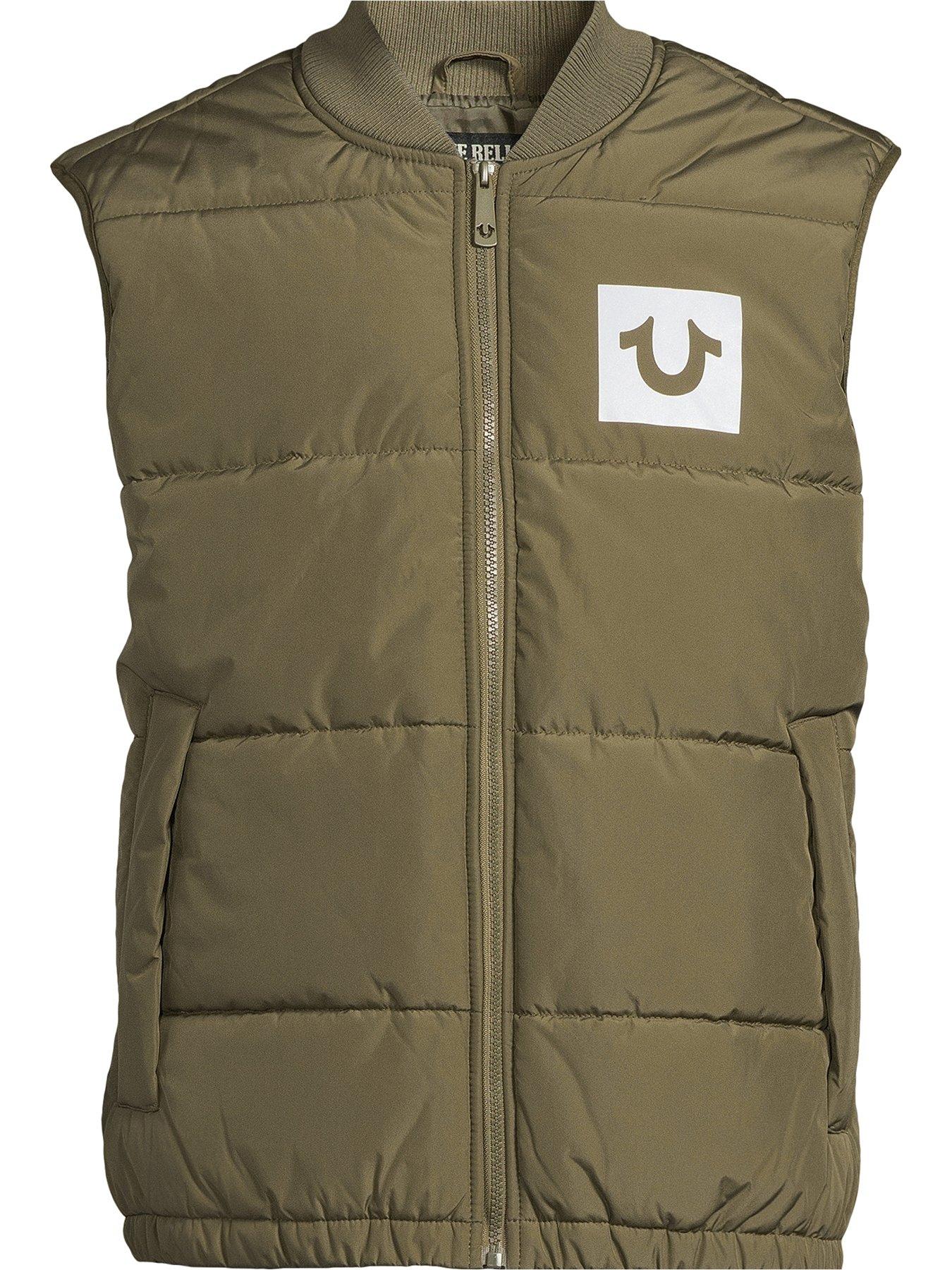 true-religion-horseshoe-logo-gilet-khakiback