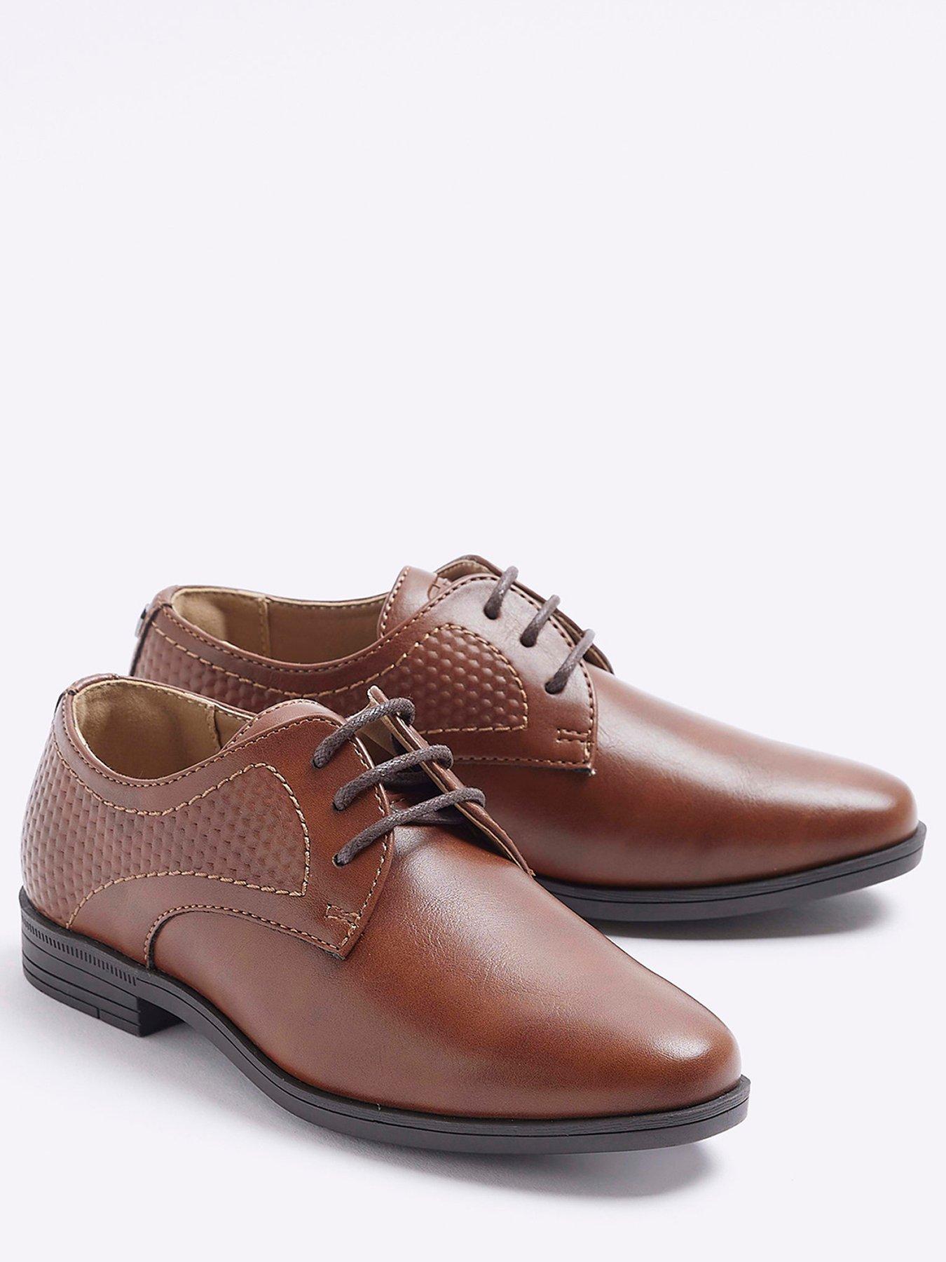 River island boys tan 2024 shoes