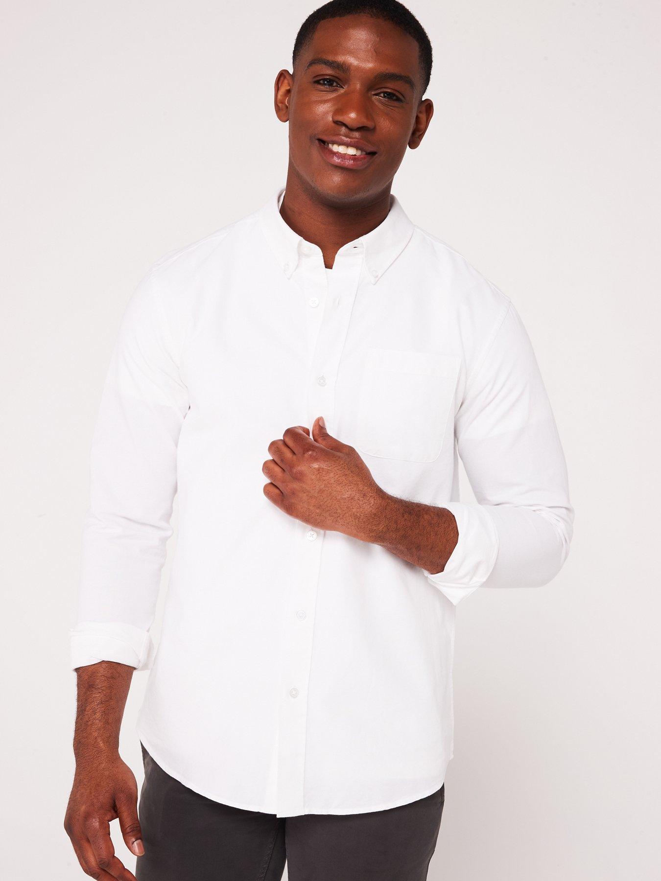 everyday-long-sleeve-button-down-oxford-shirt-whitedetail