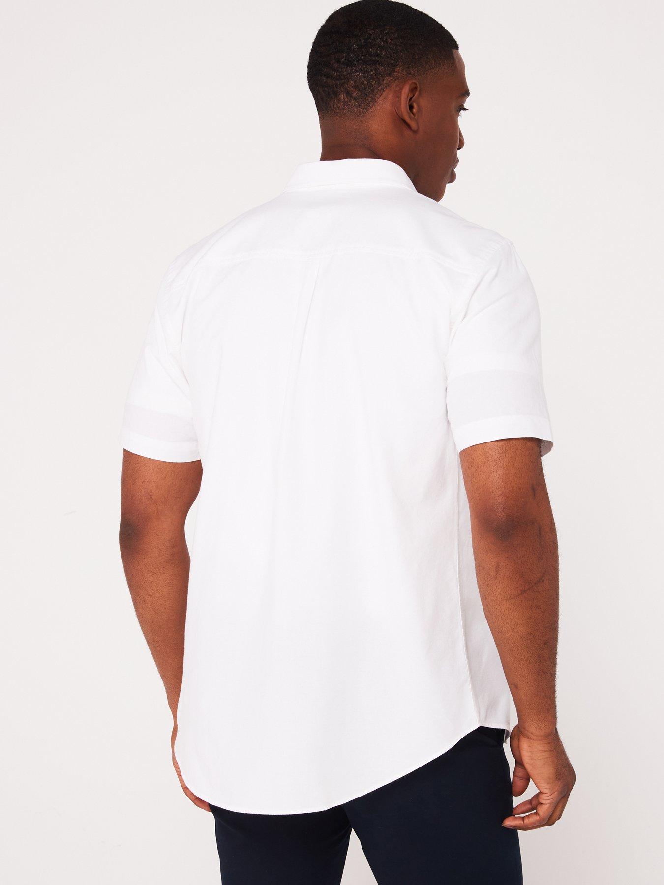 everyday-short-sleeve-oxford-shirt-whitestillFront