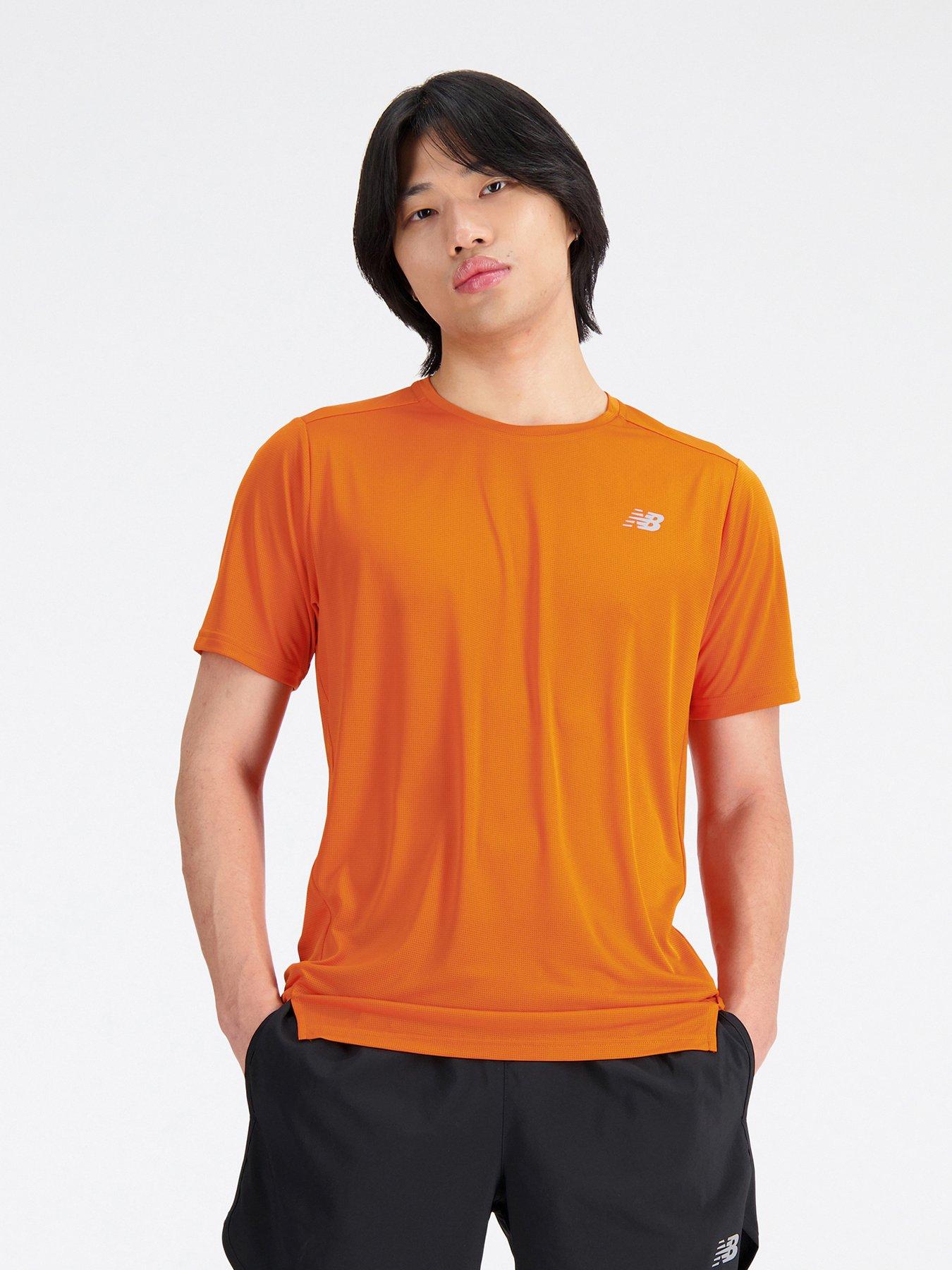 Mens running t top shirt