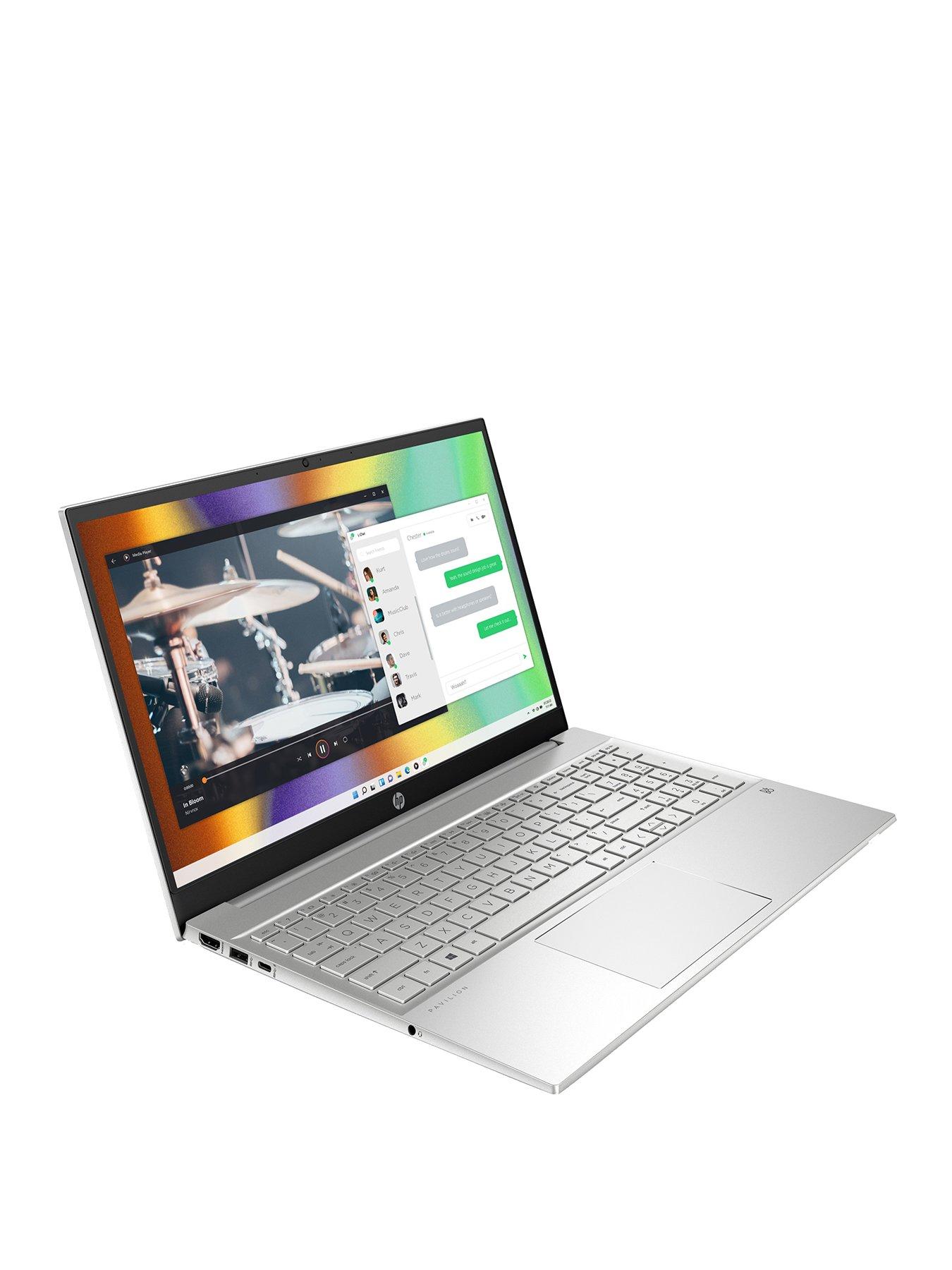 undefined HP Pavilion 15-eh1029na, AMD Ryzen 5, 8GB RAM 512GB, 15in Laptop - Silver