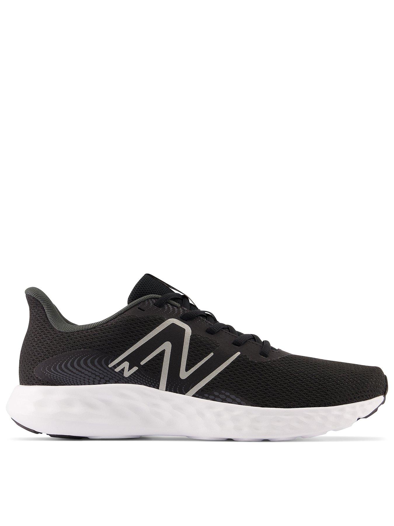 Image 1 of 6 of New Balance Running 411 V3 Trainers - Black