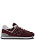 new-balance-574-trainersnbsp--redfront