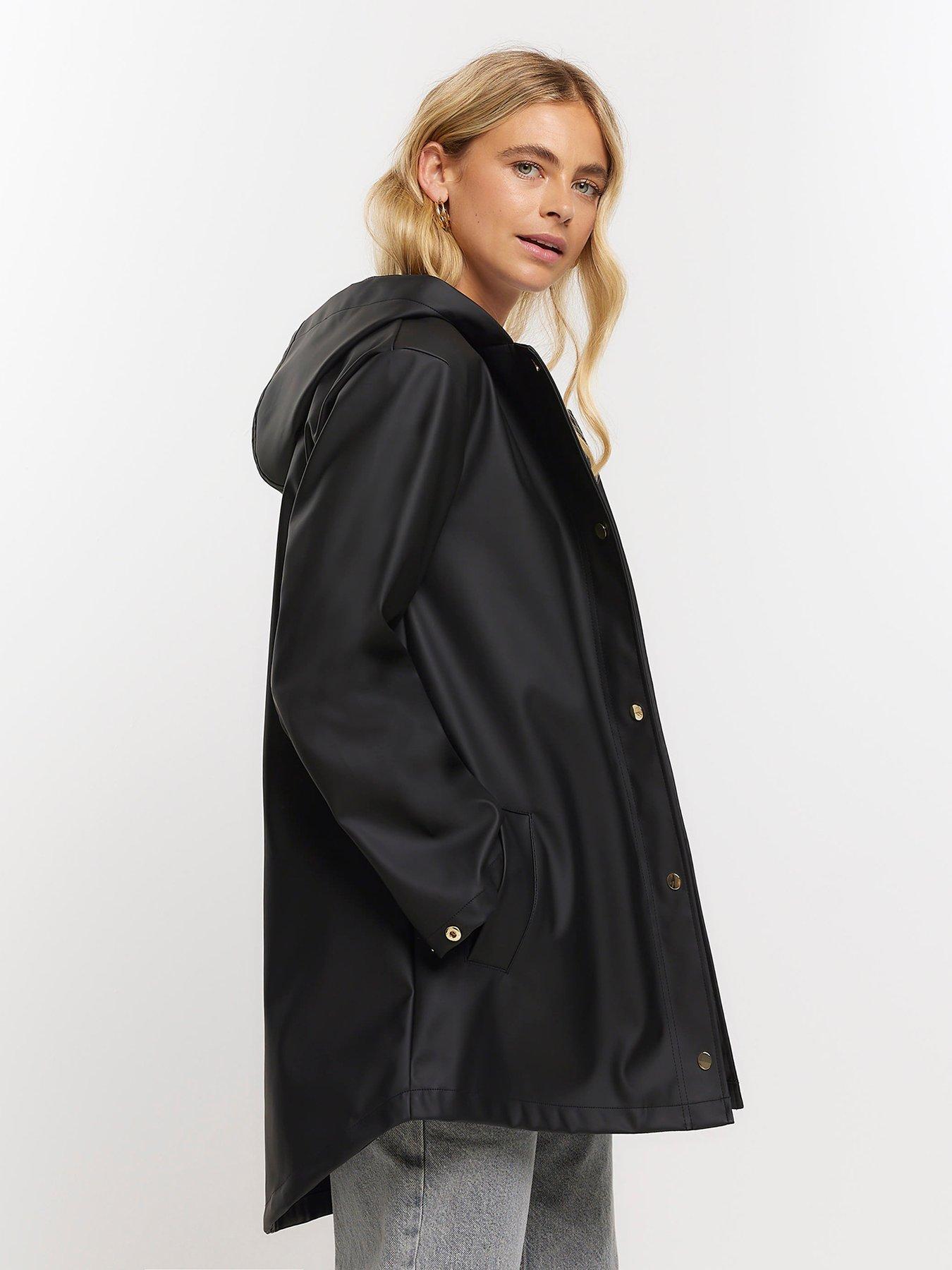 river-island-hooded-rain-mac-blackoutfit