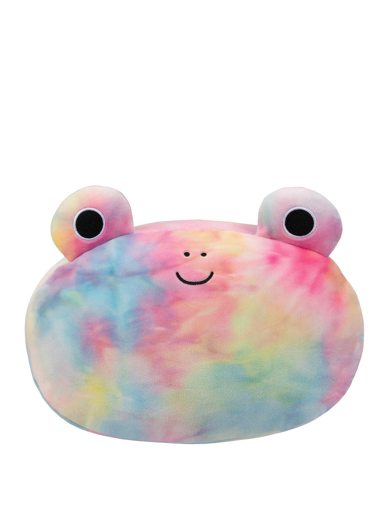 Squishmallows - 12 Inch Squishmallow Carlito - Rainbow Tie-Dye Frog Stackables